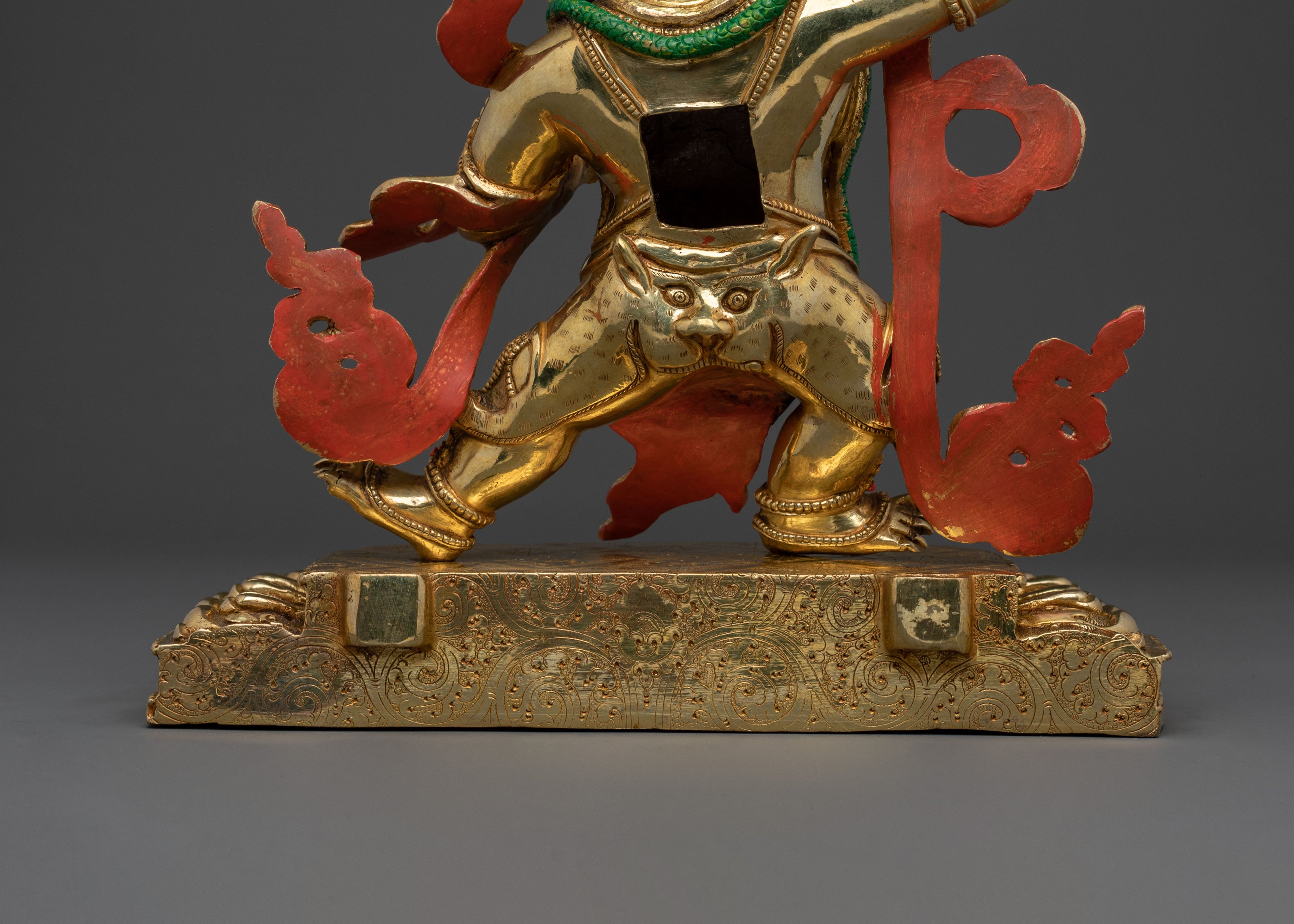 Bodhisattva Vajrapani Sacred Statue | Himalayan Buddhist Protector Sculpture
