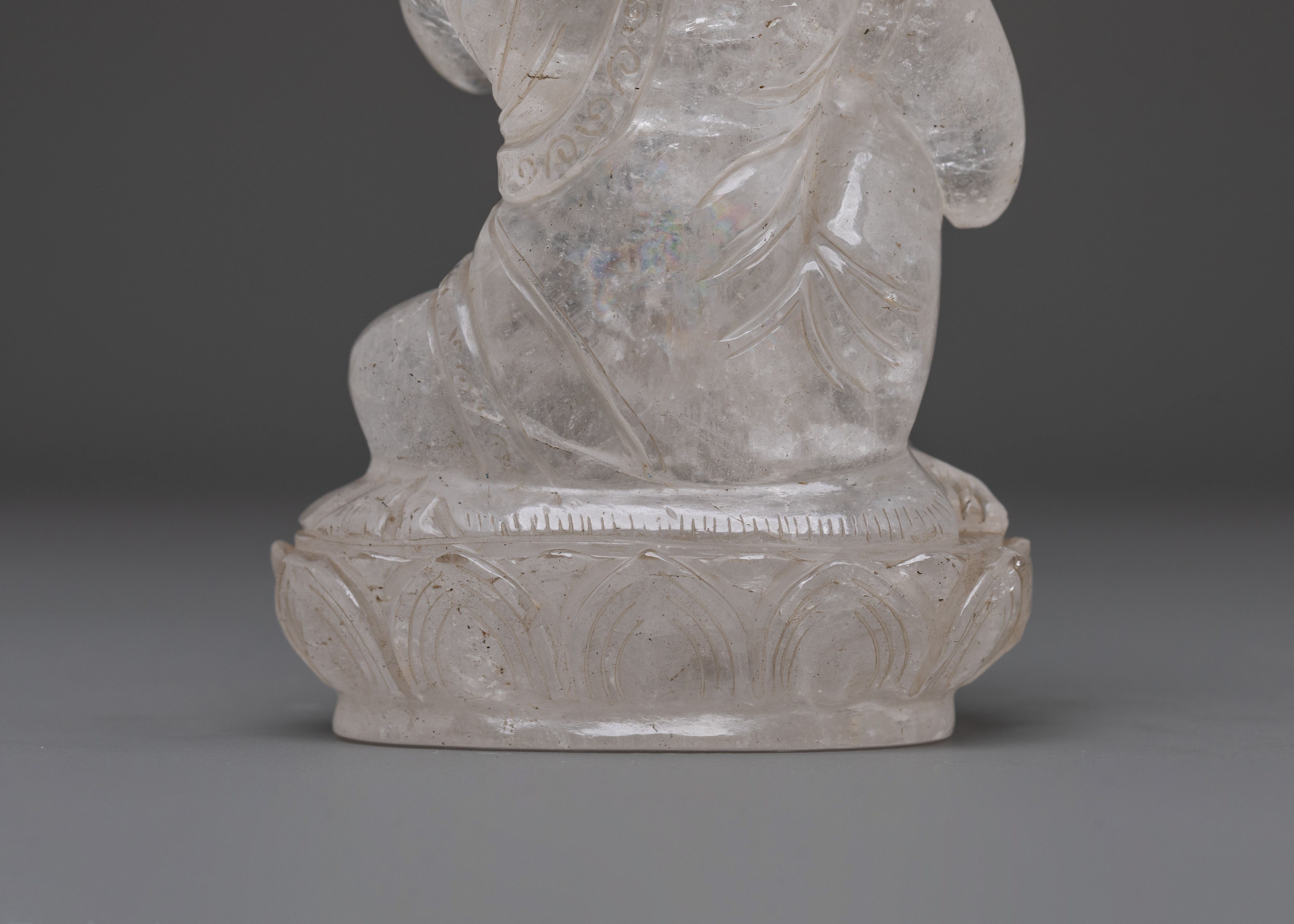 Buddha Statue | Luminous Crystal from Ganesh Himal