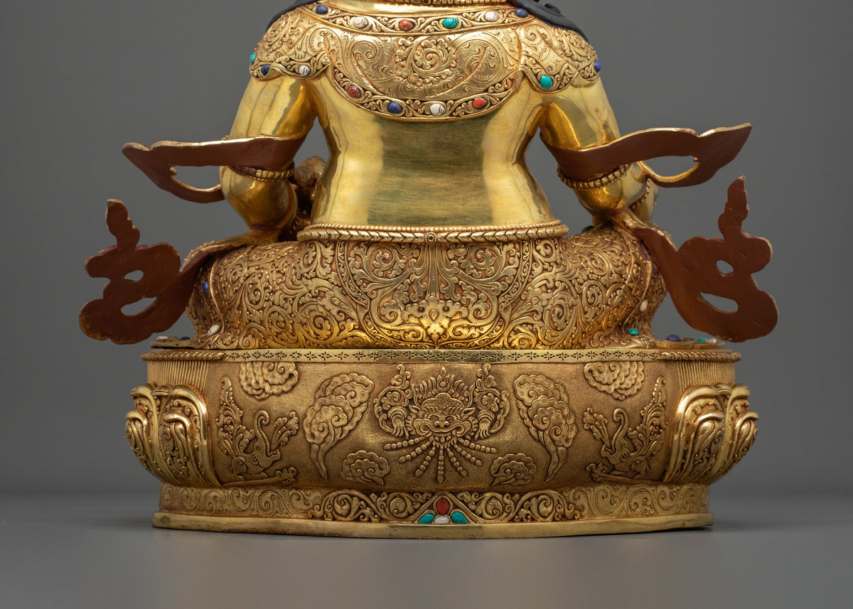 Dzambhala Sculpture | Sacred Buddhist Deity Figurine