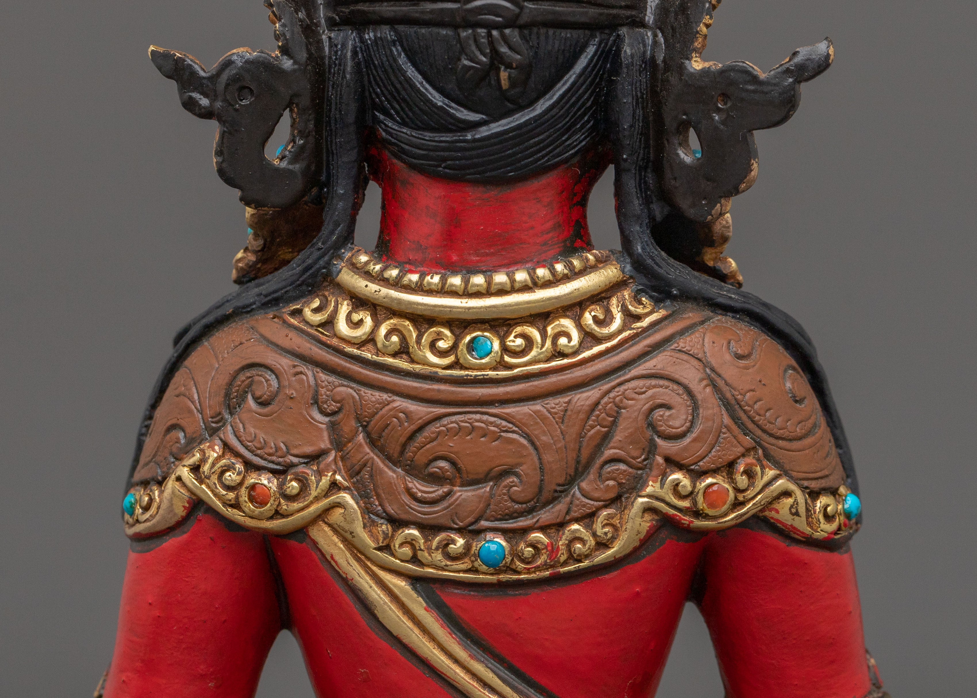 Buddhist Shrine Amitayus Statue | Sacred Altar Decor