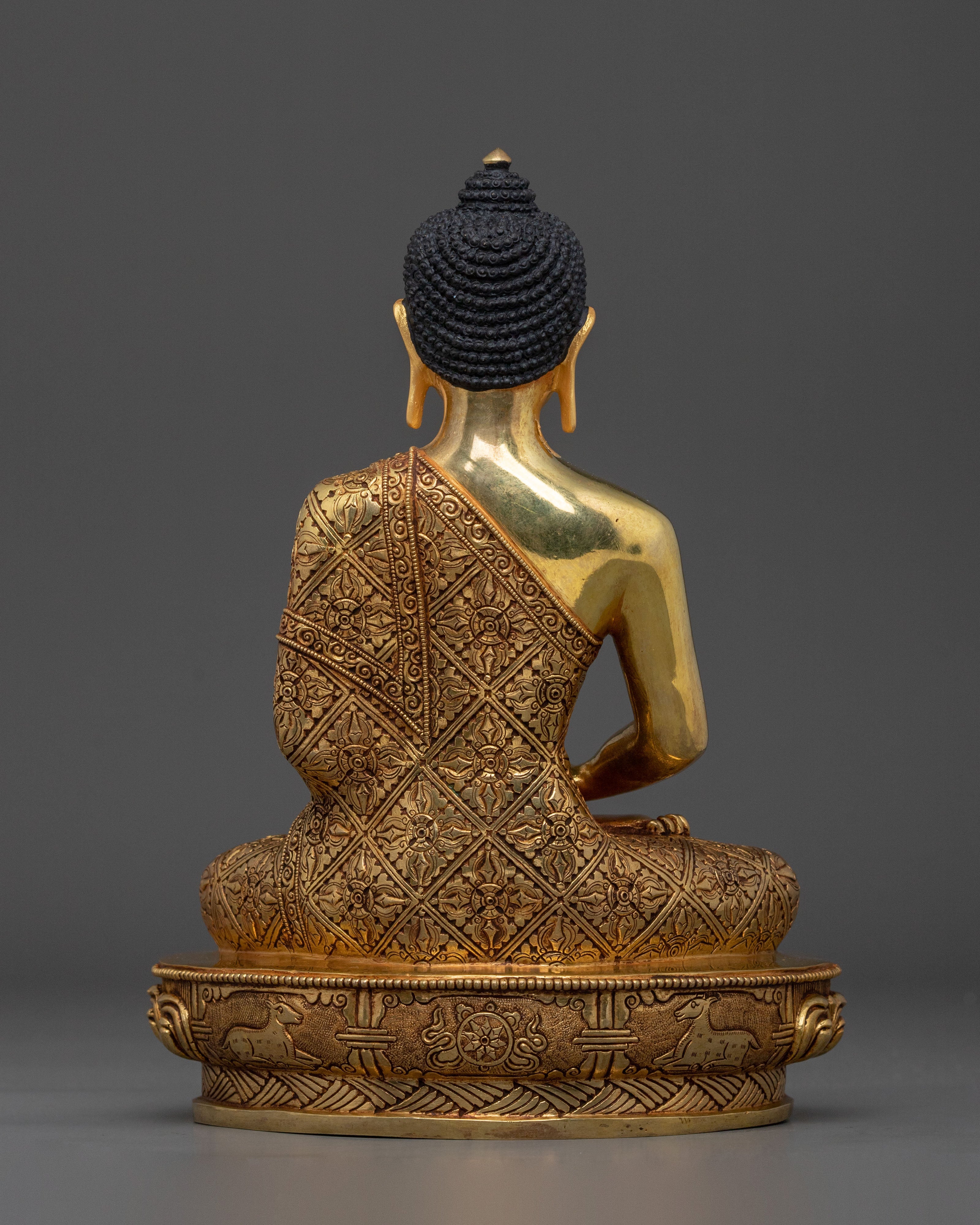 Handcrafted Traditional Statue of Amitabha Buddha | Altar Decor