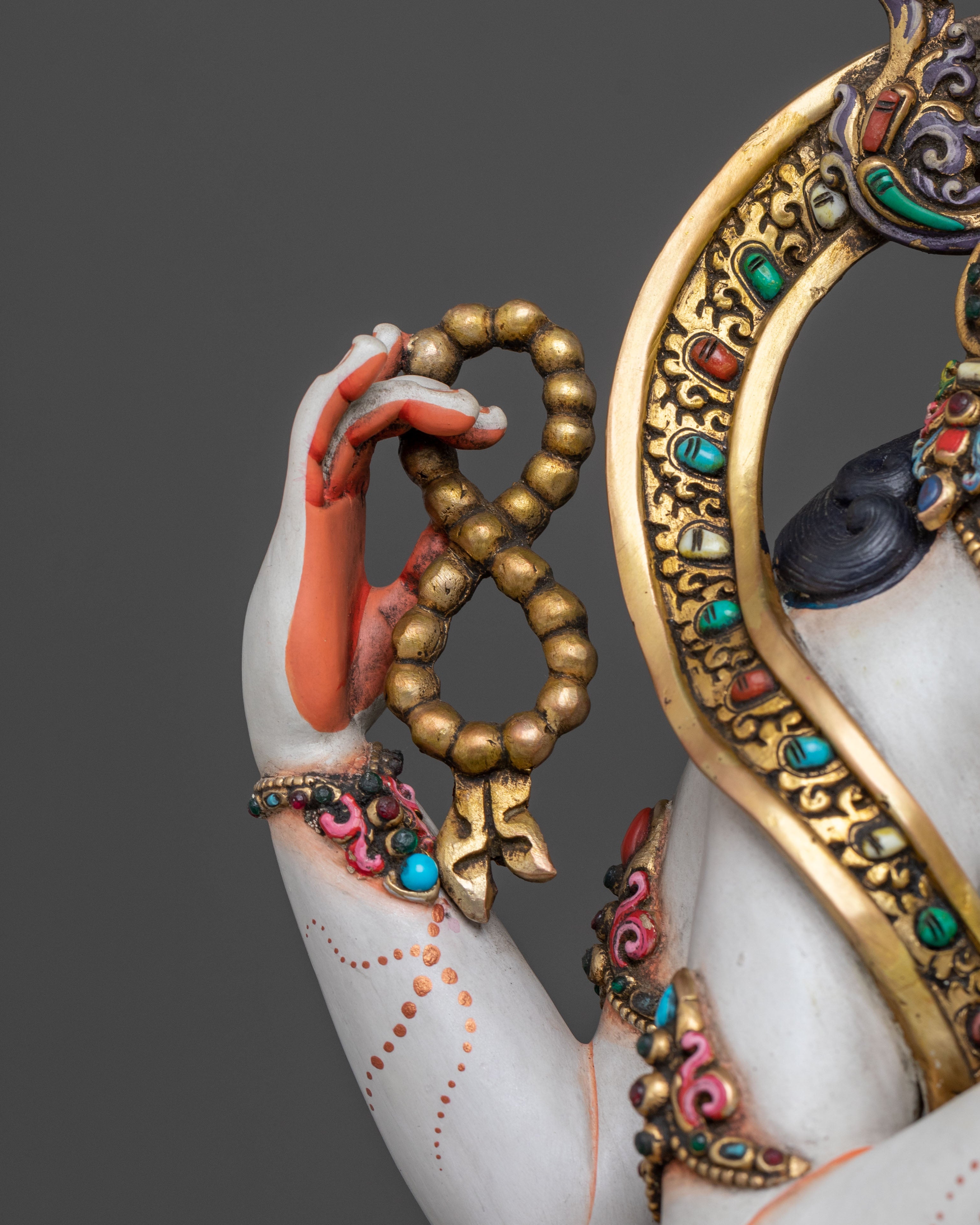 Four-Armed Divine Chenrezig | Buddhist Sculpture