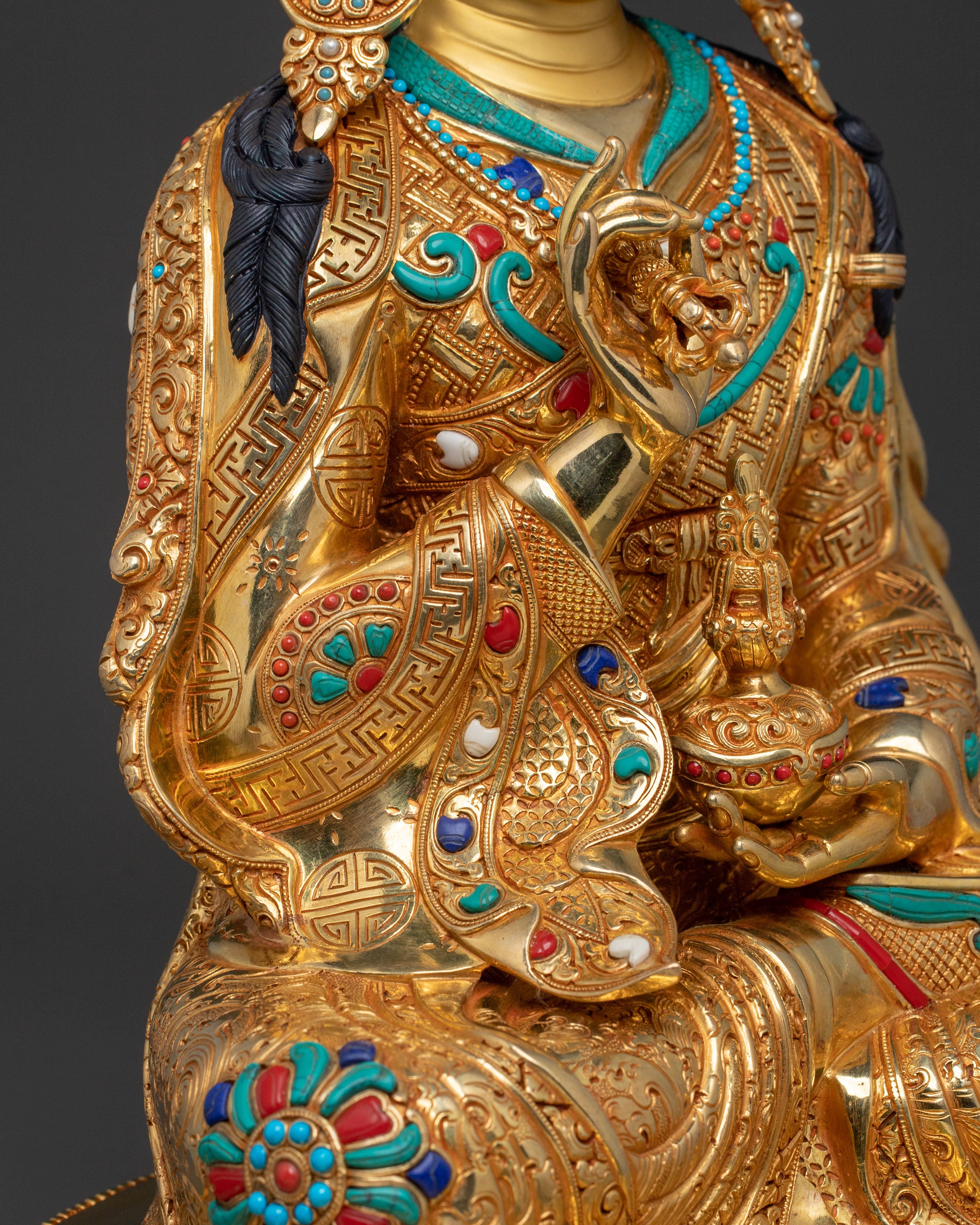 Guru Tsoyke Dorje Statue: Buddhist Decor