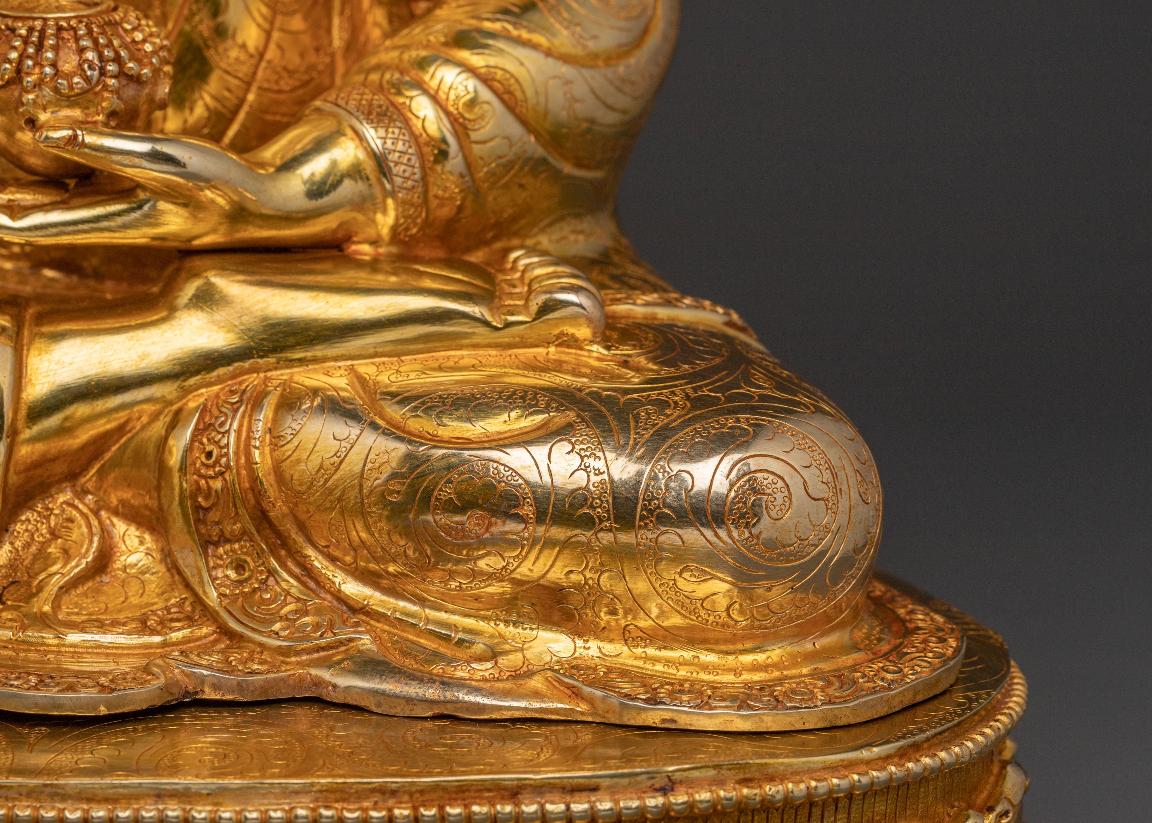 Shakyamuni Buddha Meditation Statue | Historical Buddha