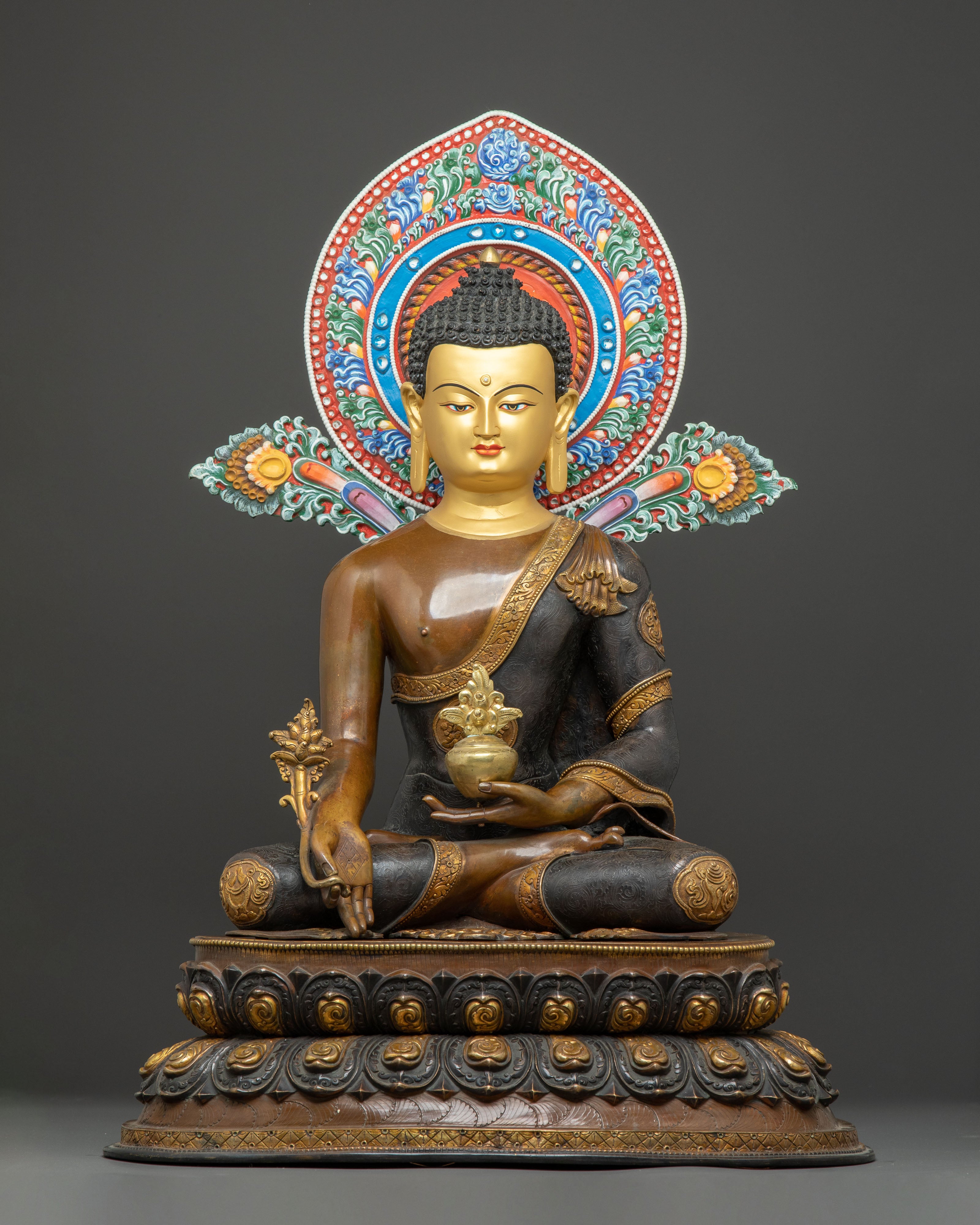 Medicine Buddha Statue: Buddha of Healing Power