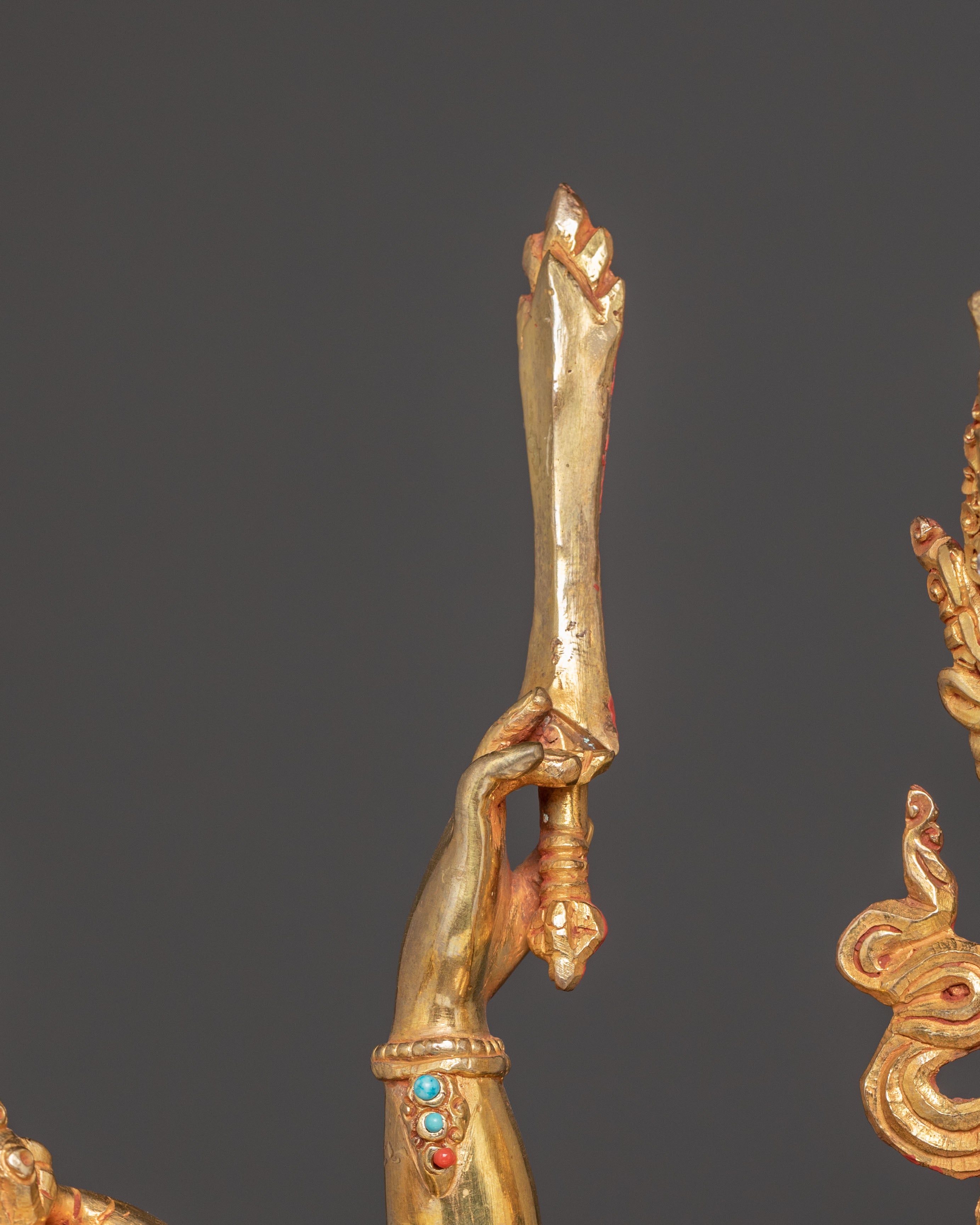 Magnificent Chundi Golden Statue | Embodiment of Purification and Power