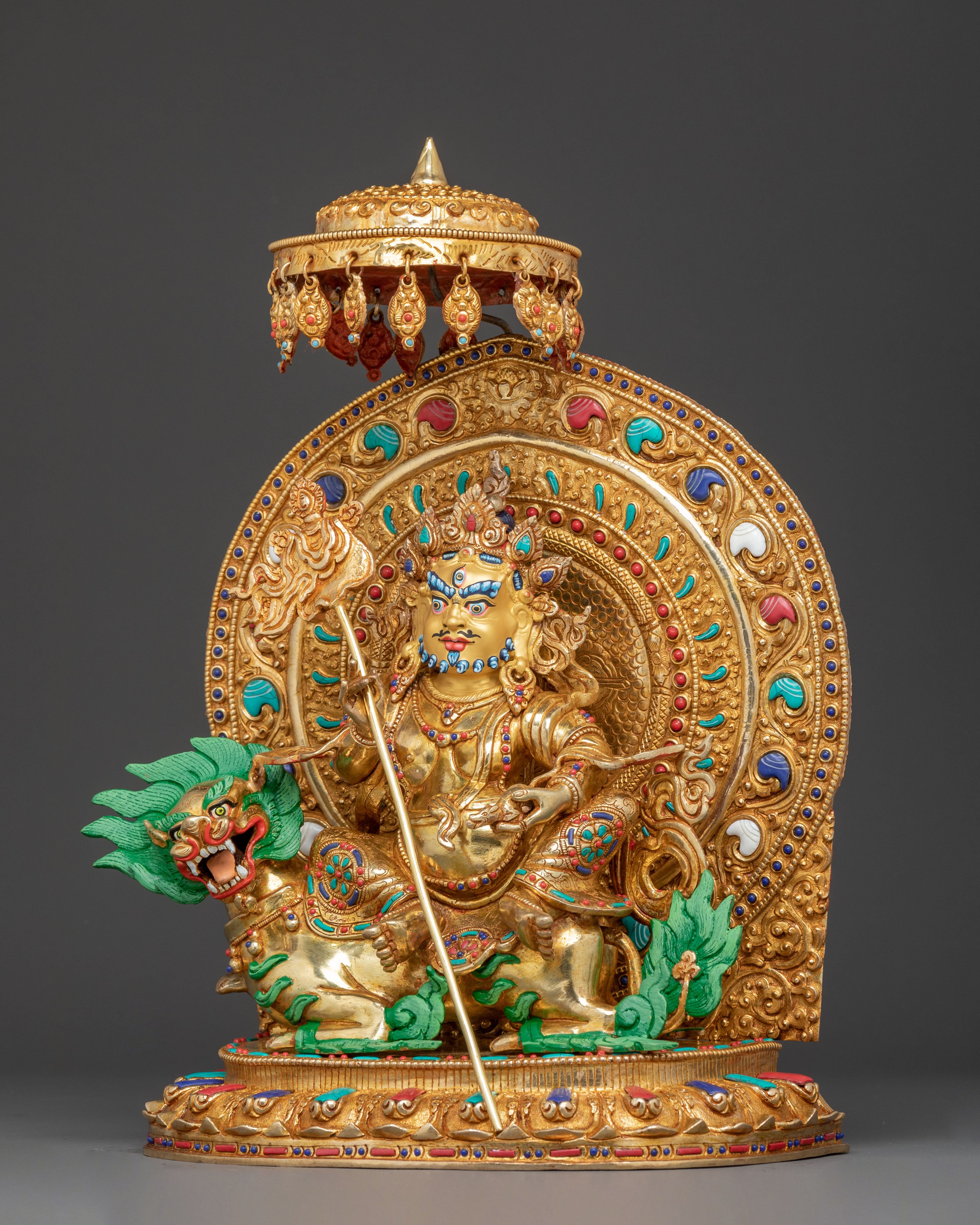 Namtoshe Prosperity Deity Statue | Copper Masterpiece