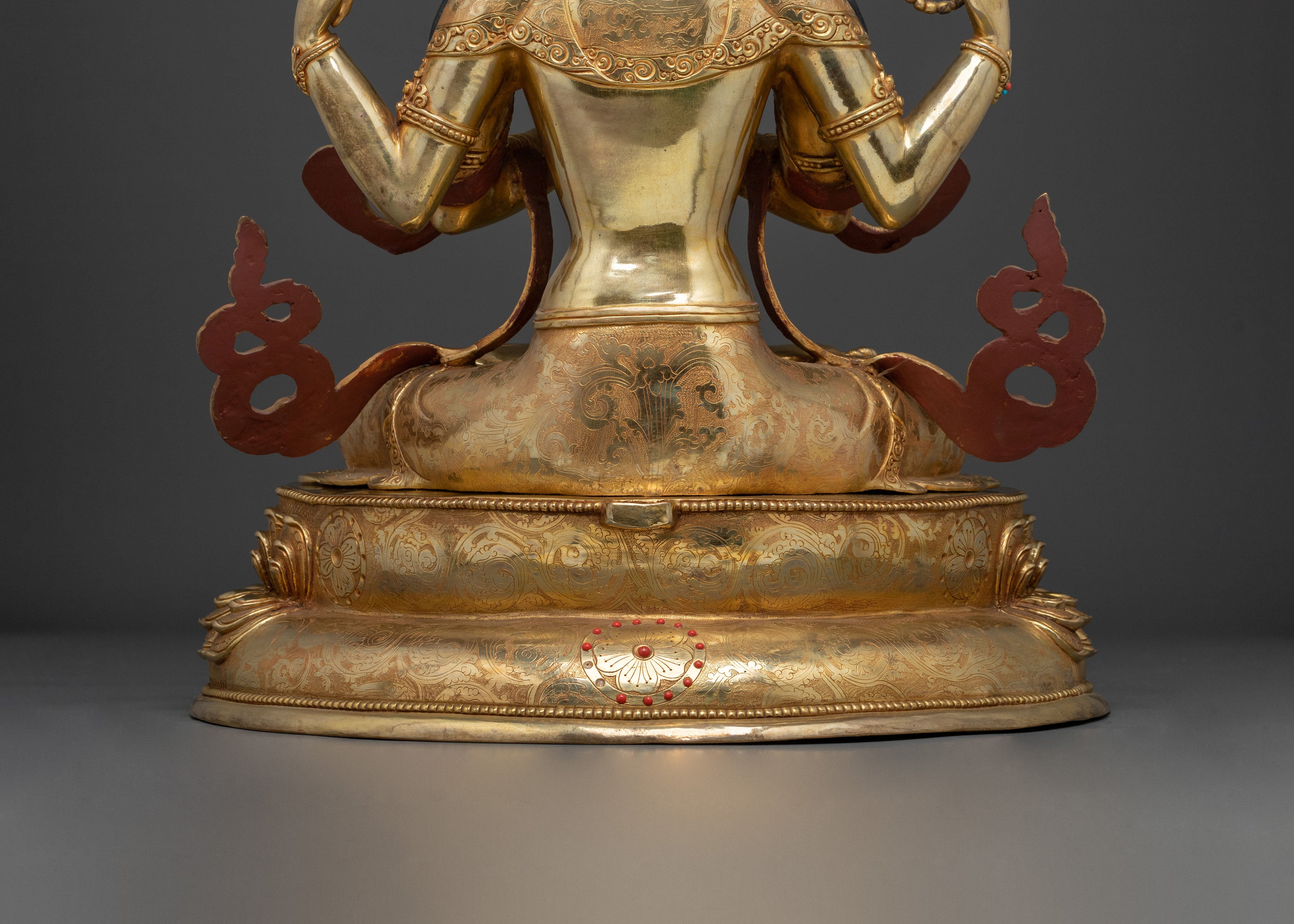 Tibetan Avalokiteshvara Spiritual Sculpture | Bodhisattva of Compassion