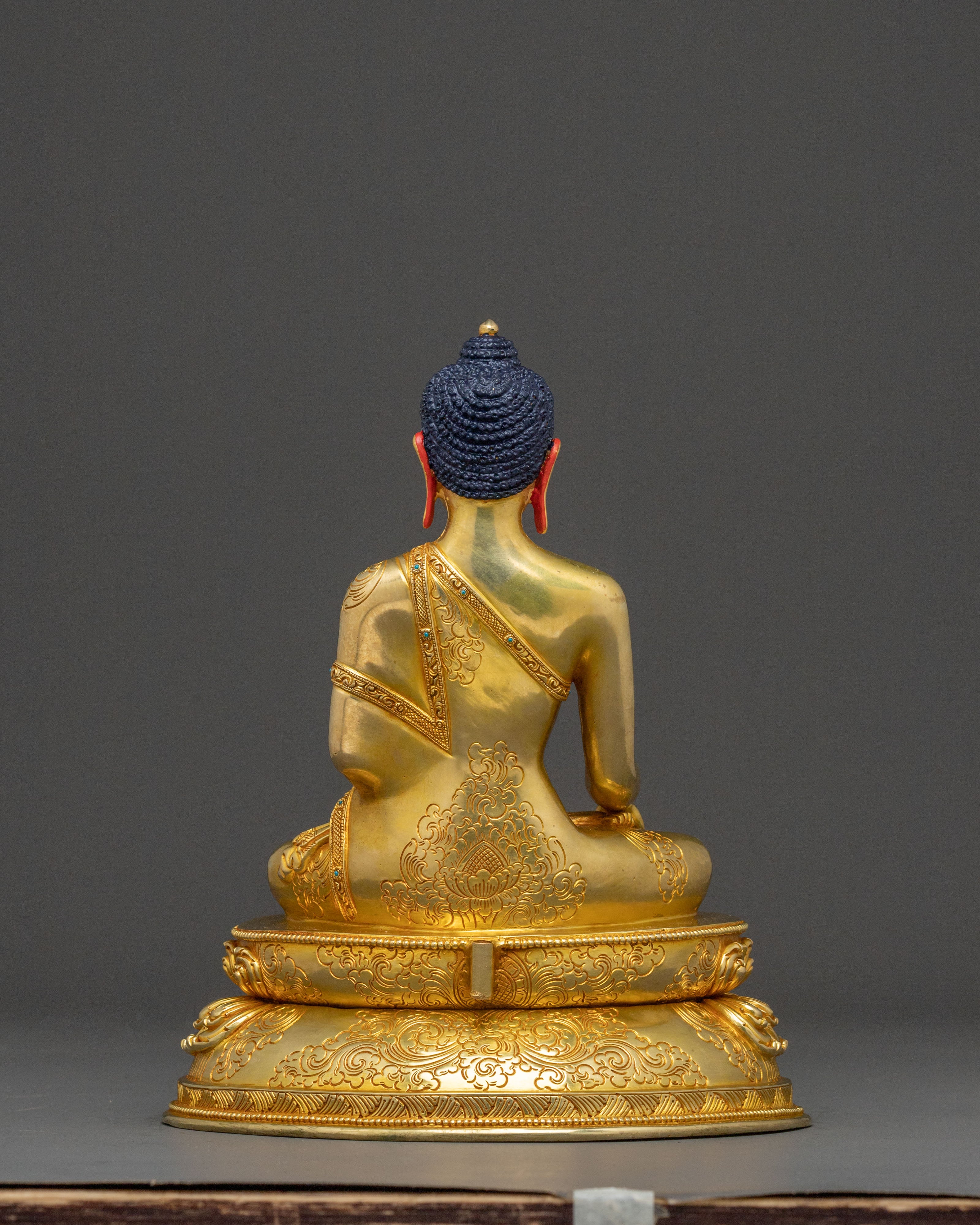 Serene Earth Touching Shakyamuni Buddha Statue