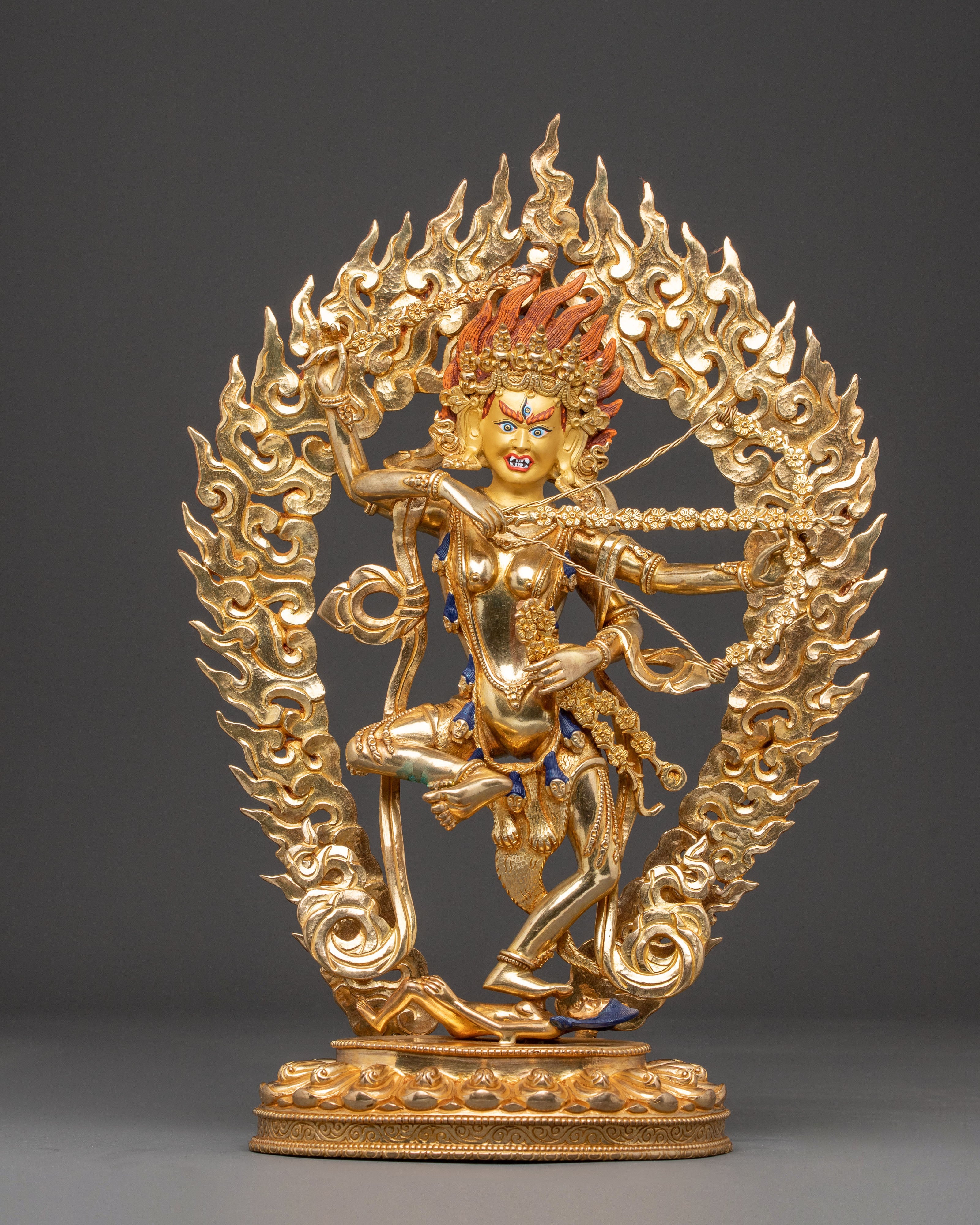 Kurukulla Handmade Statue: The Powerful Enchantress