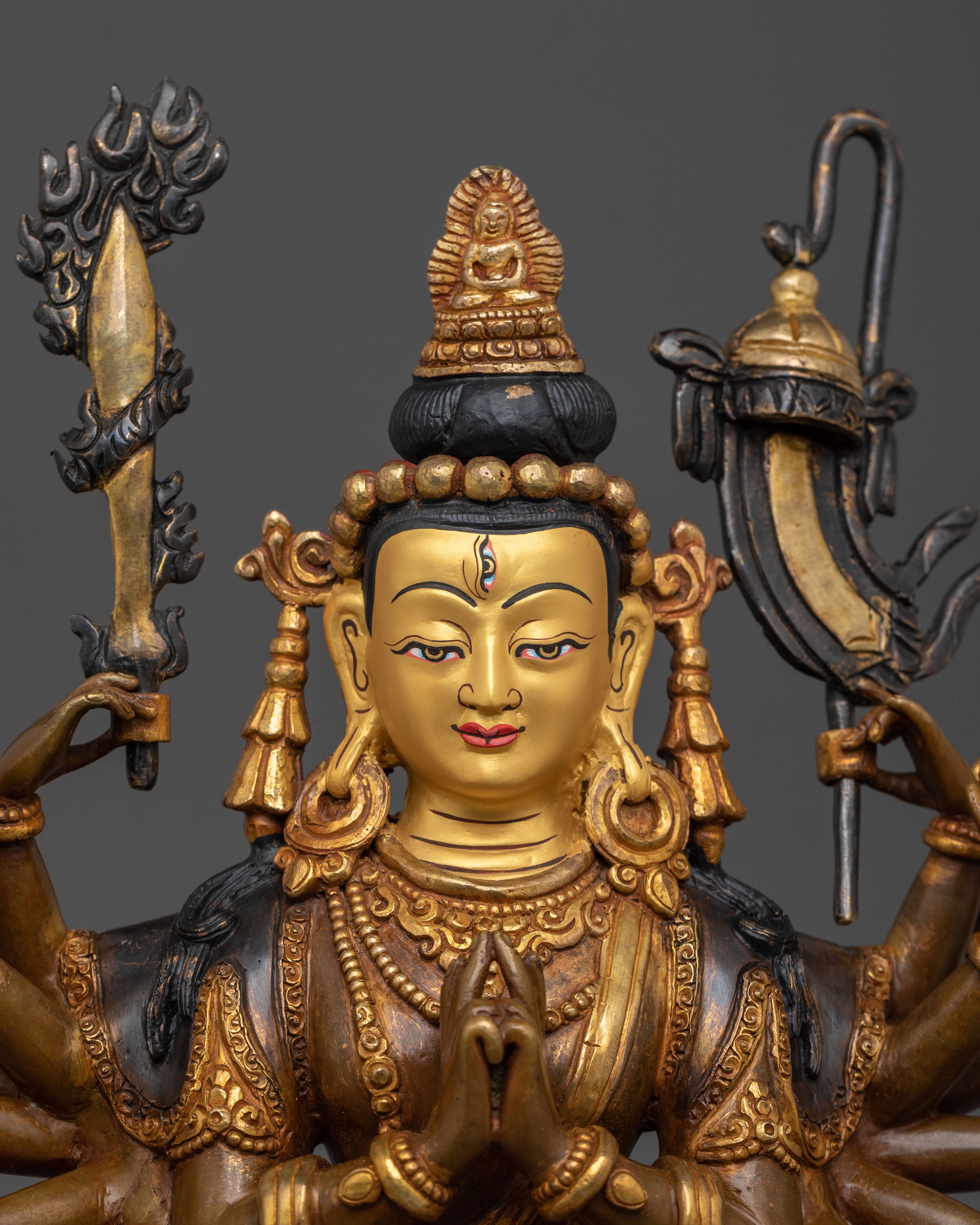Hand-Carved Chundi Statue | Home Decor