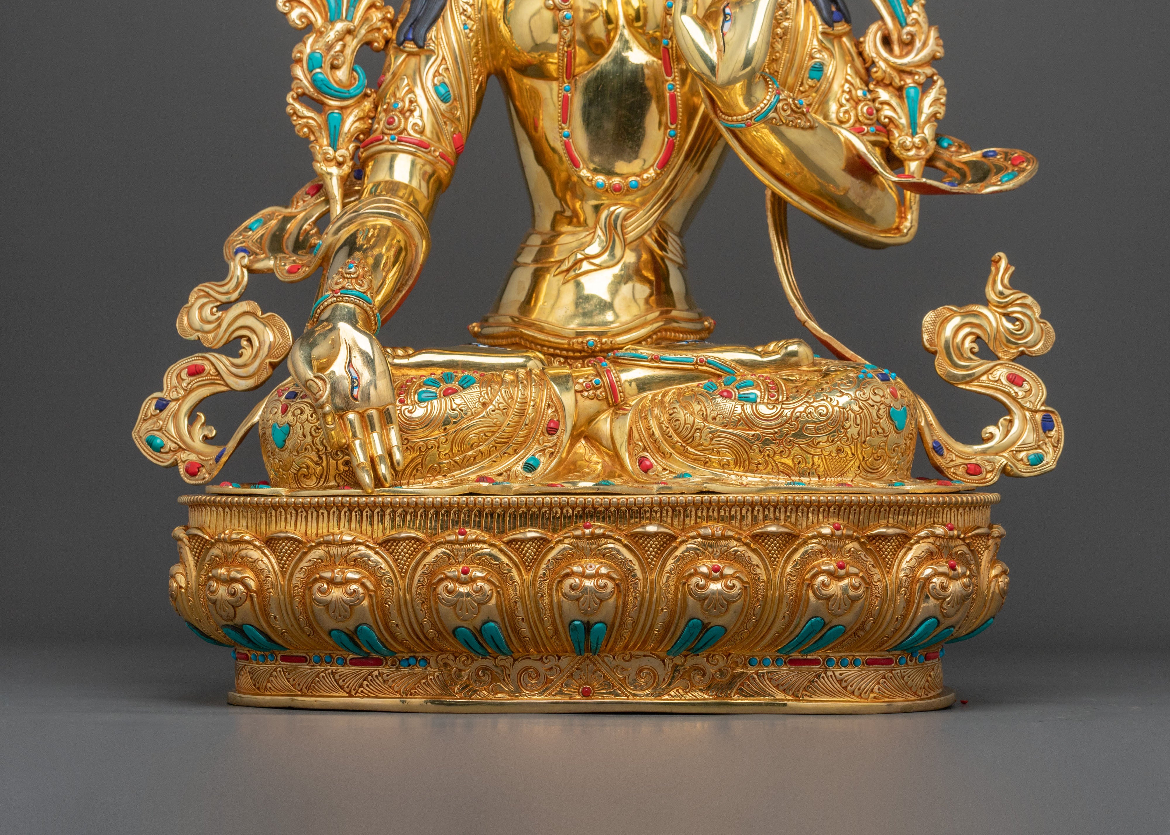 Radiant Sapta Locana Tara Statue | Buddhist Home Decor