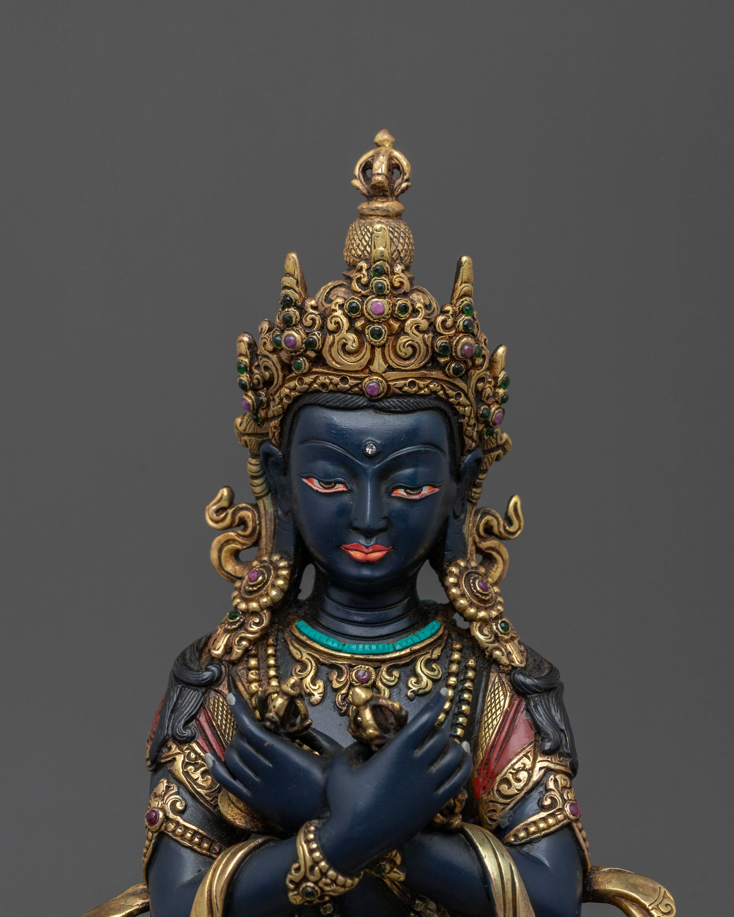 Handmade Vajradhara Buddhist Statue: Primordial Buddha