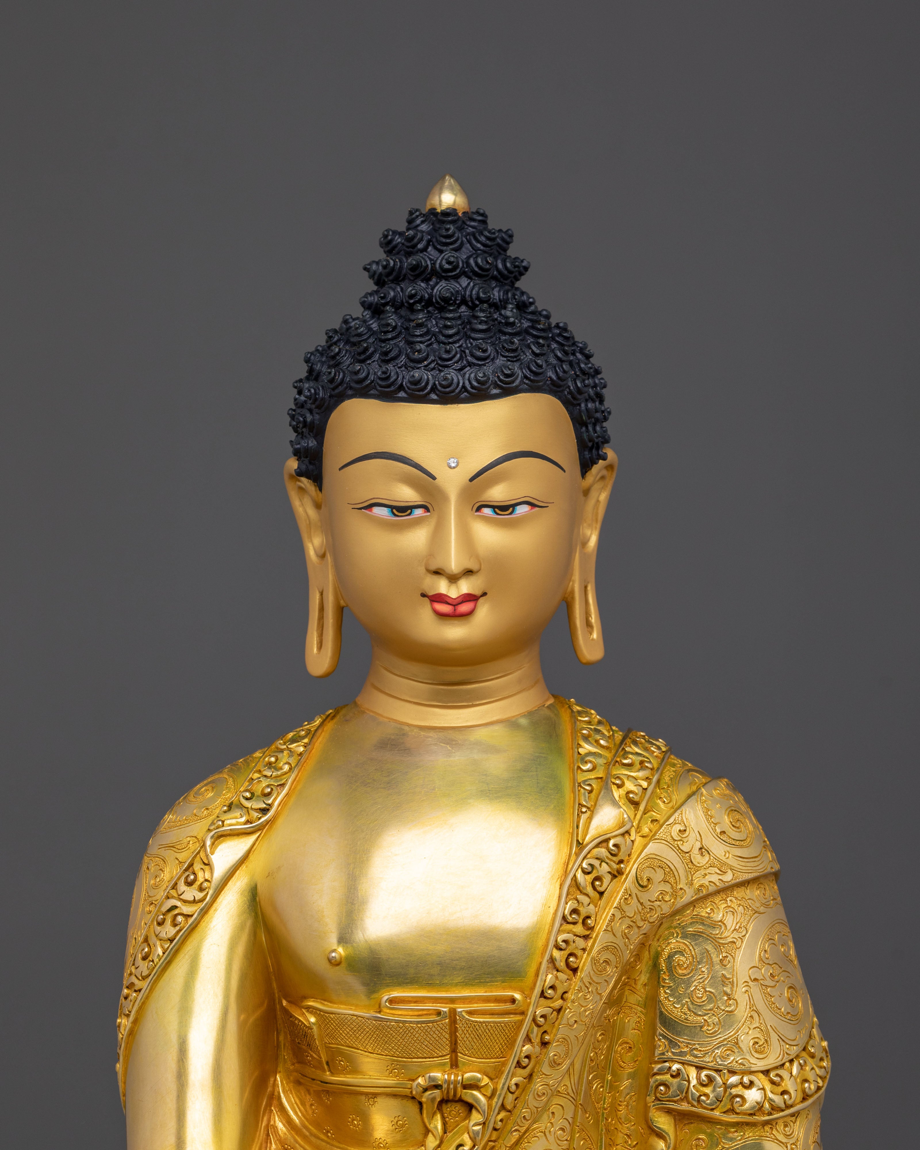 Shakyamuni Buddha Statue | Sacred Buddhist Shrine