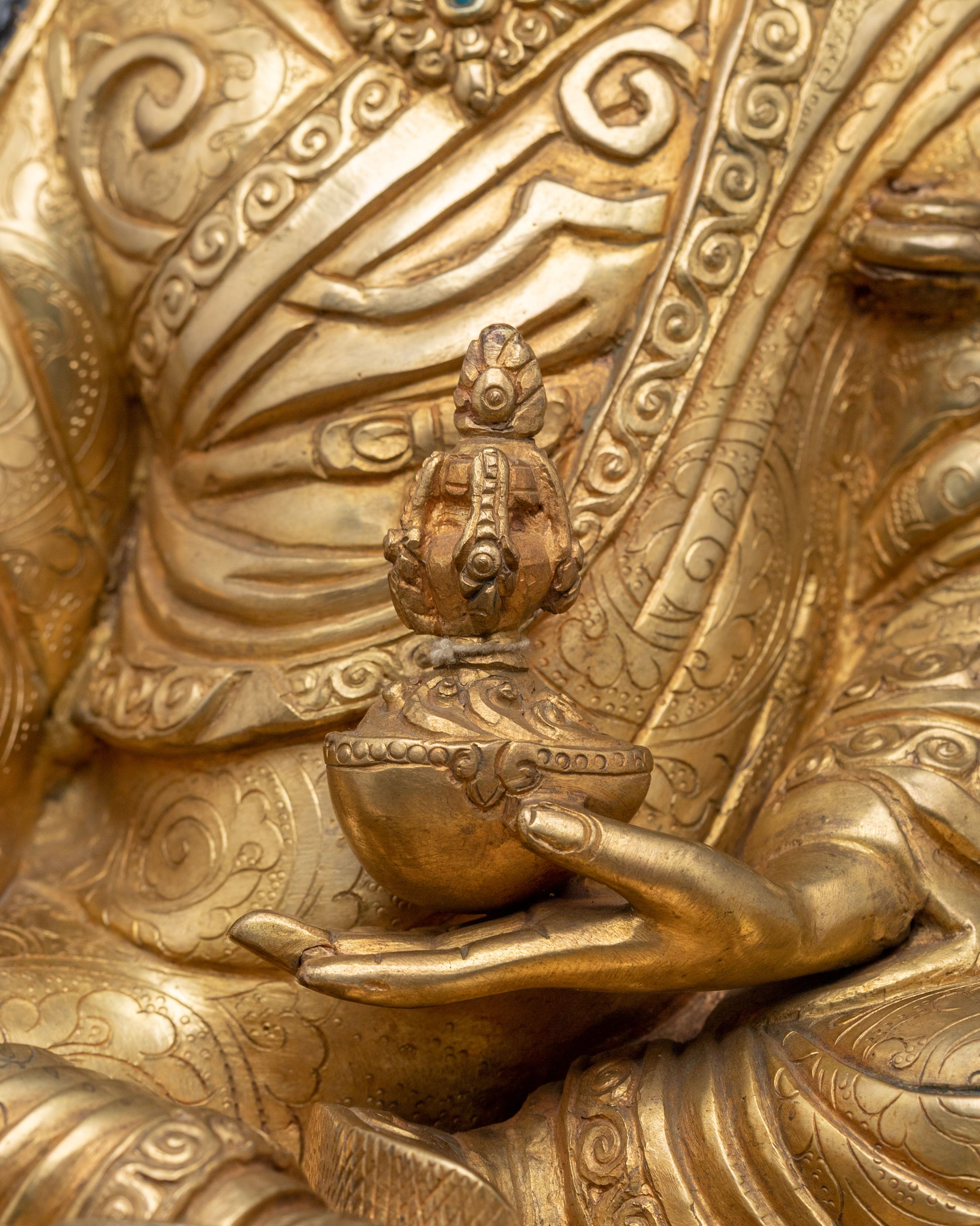 Guru Rinpoche Sculpture | Lotus-Born Master