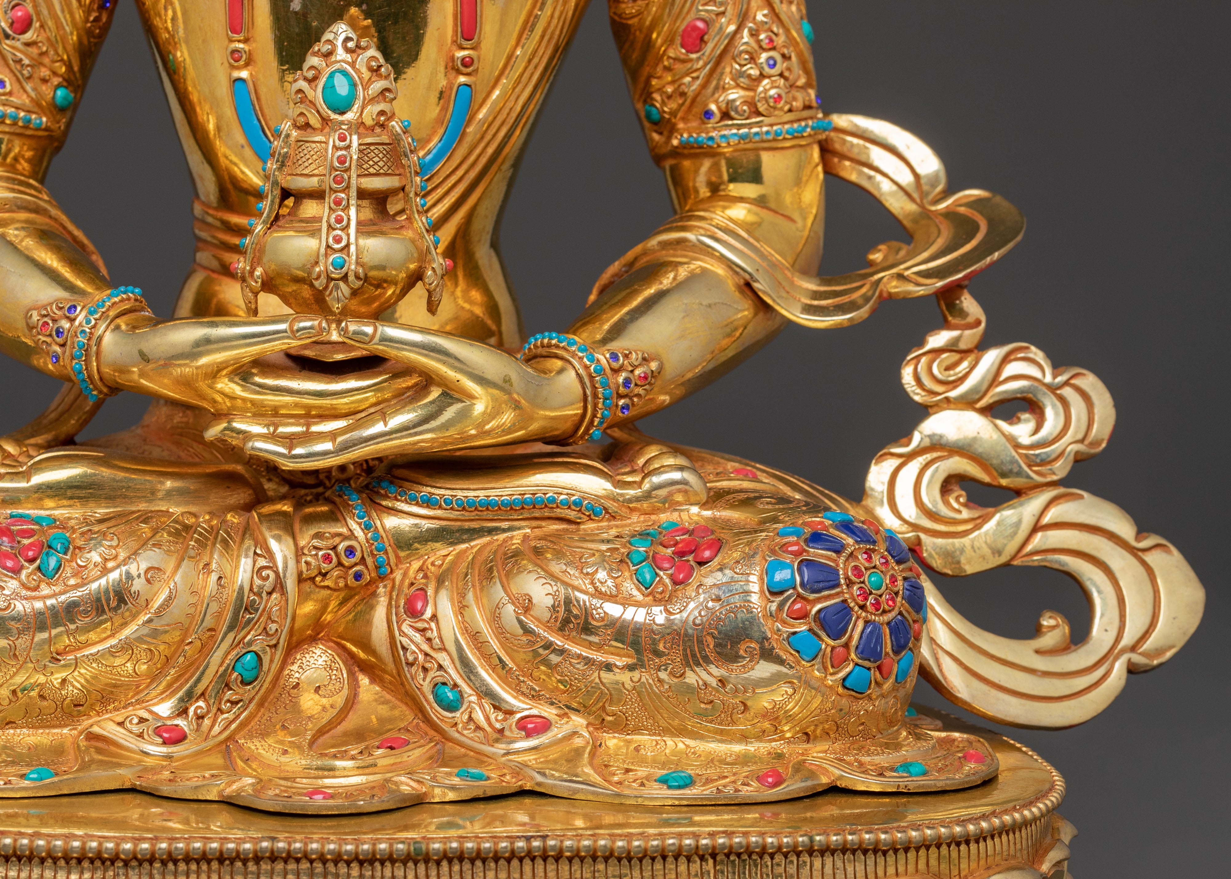 Amitayus Statue: The Longevity Buddha