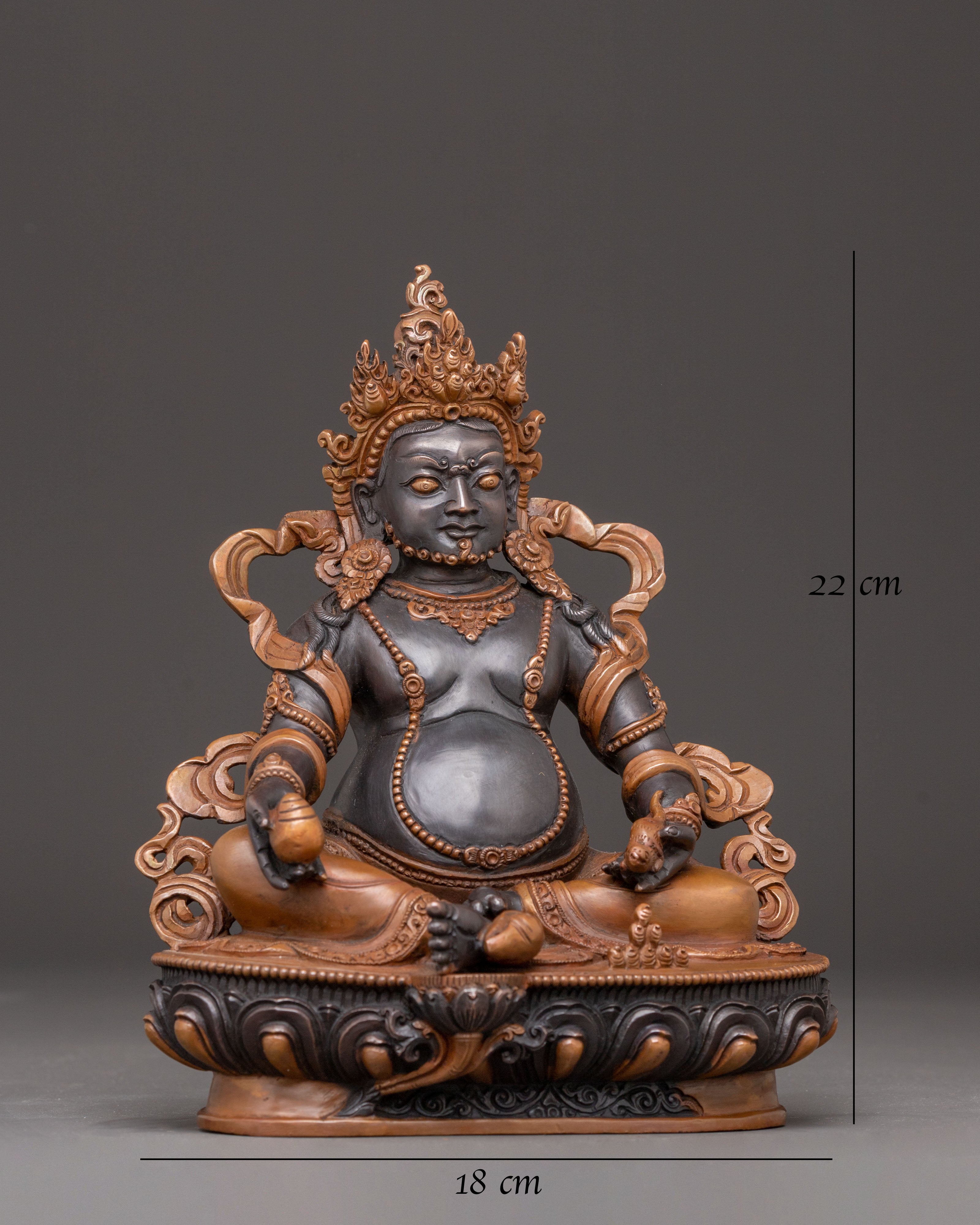 Dzambhala Statue of Wealth and Power