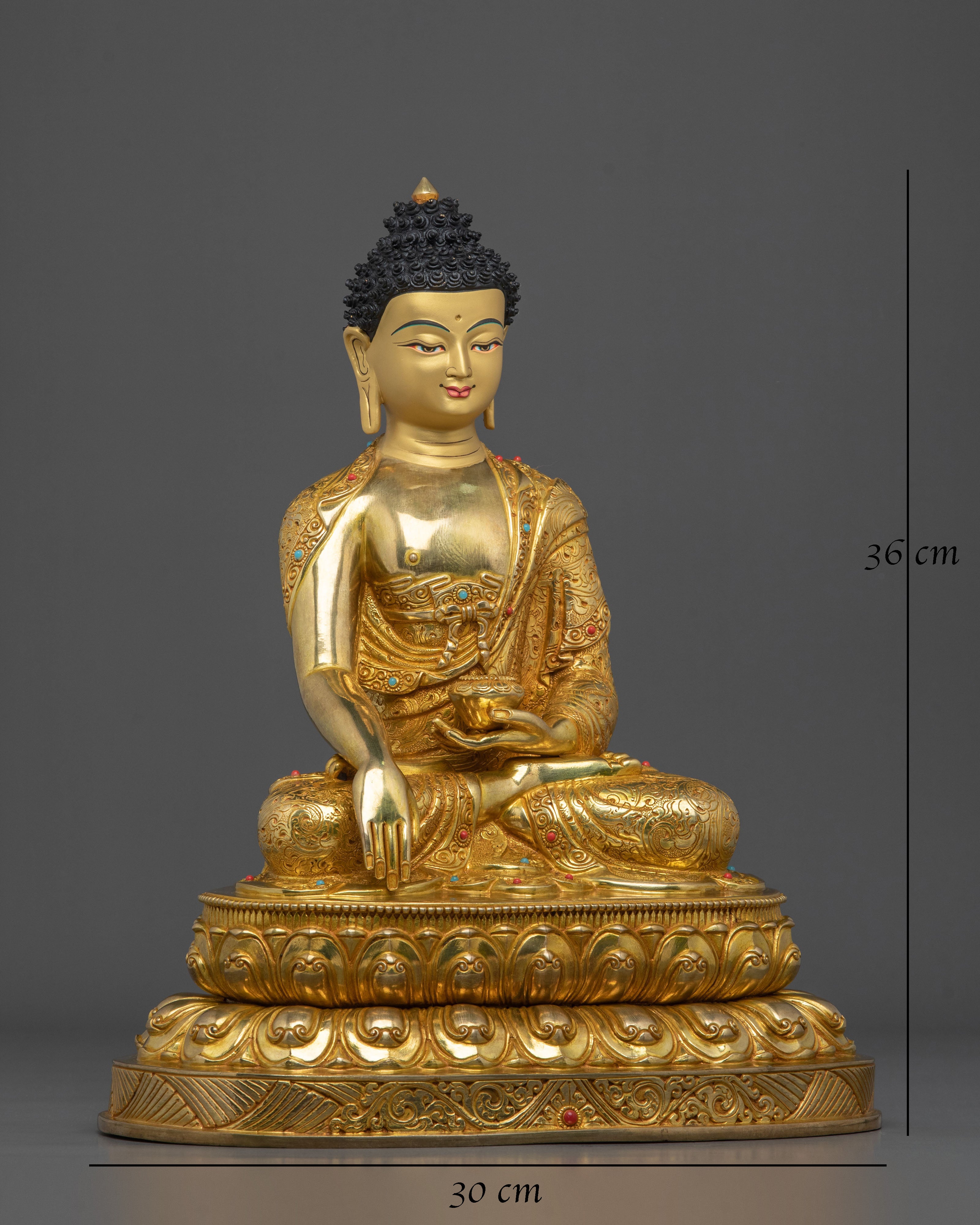 Shakyamuni Buddha Statue | Handmade Elegant Figurine