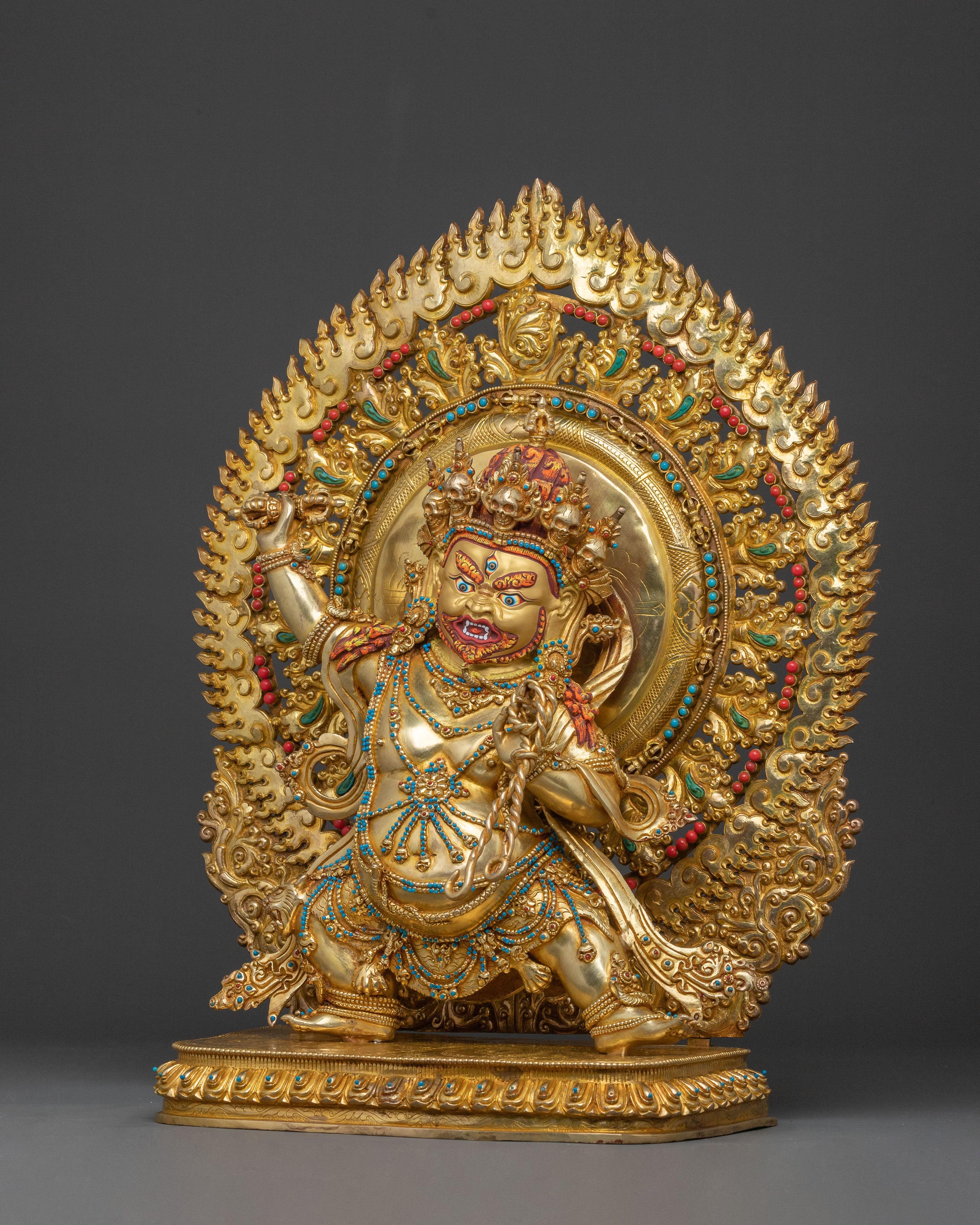 Deity Vajrapani Statue | Wrathful Protector