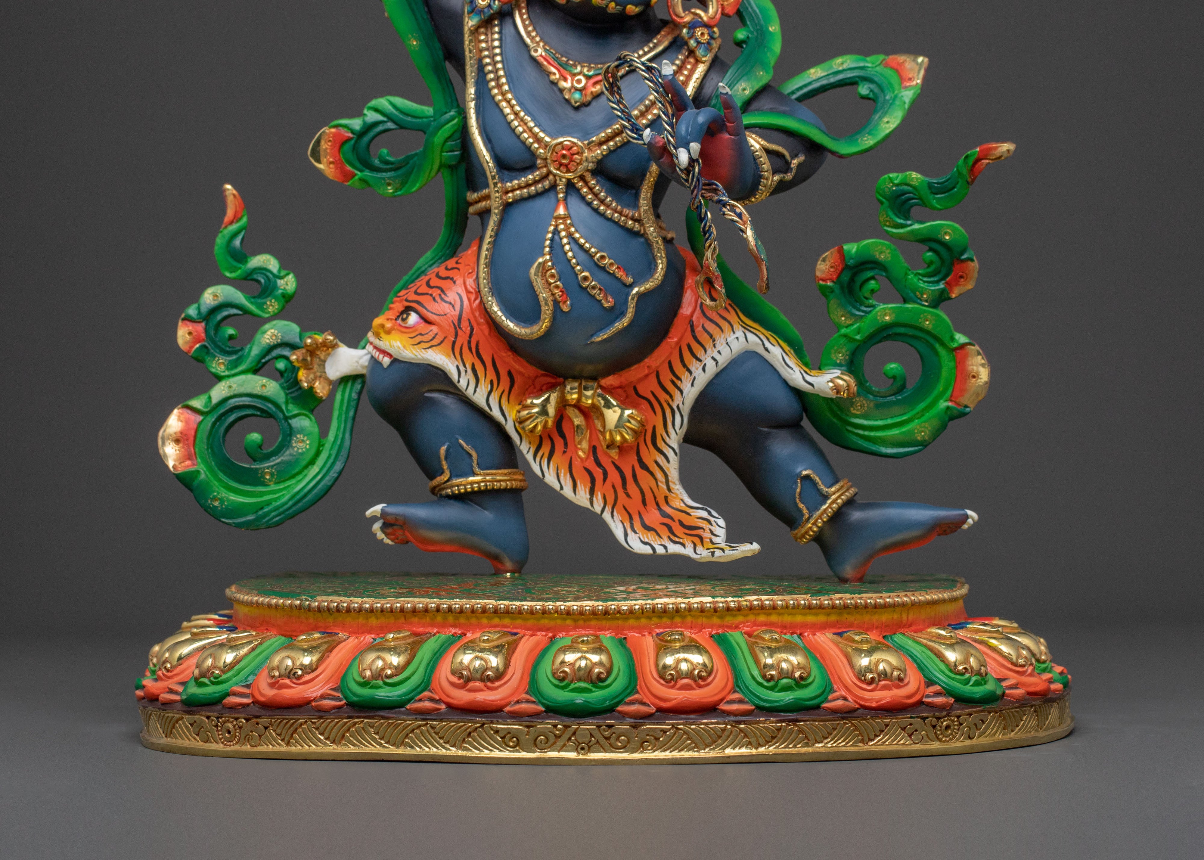 Vajrapani Tantric Deity Statue | Protector of Life and Wellness