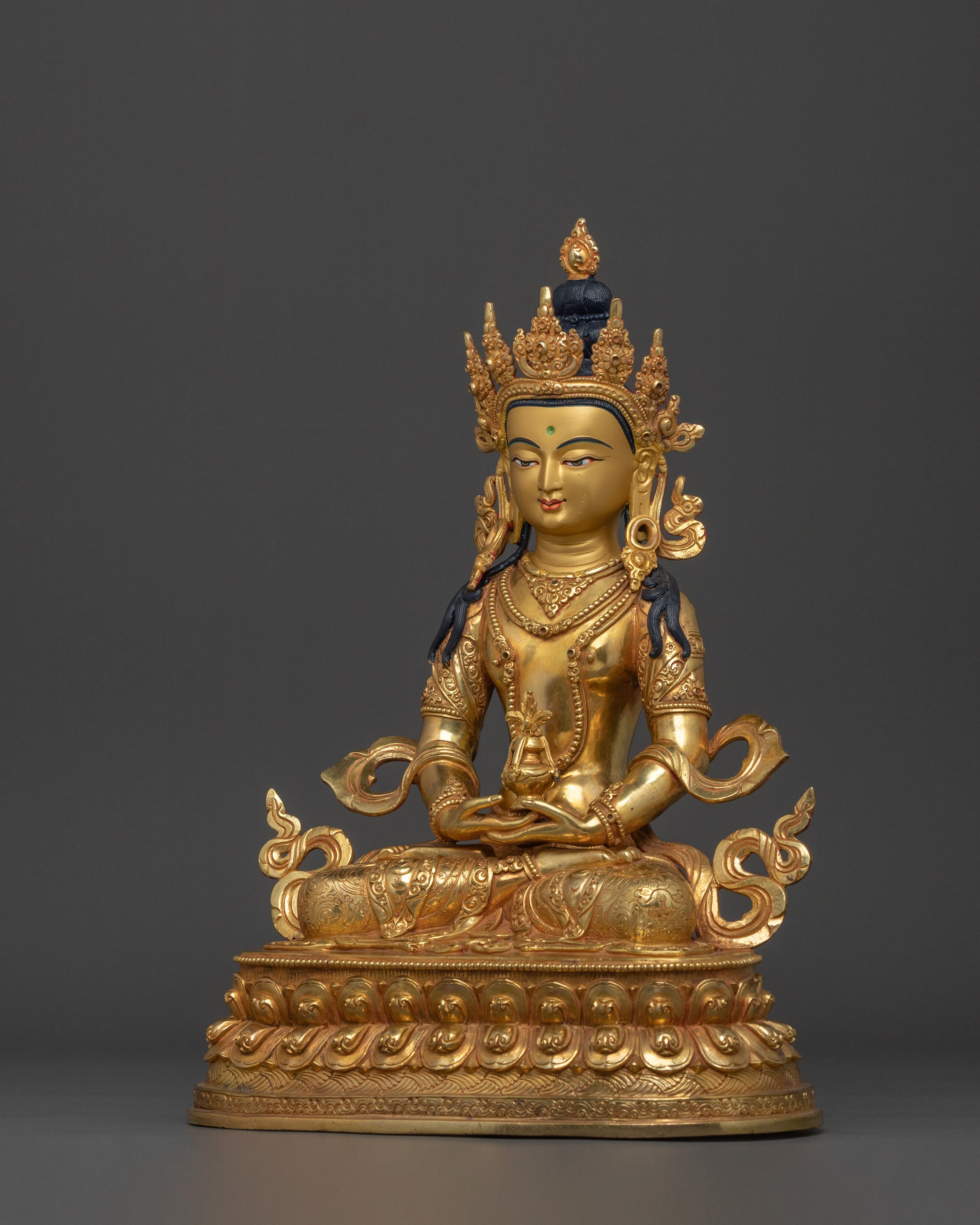 Amitayus Longevity Deity Figurine | Sacred Altar and Meditation Decor