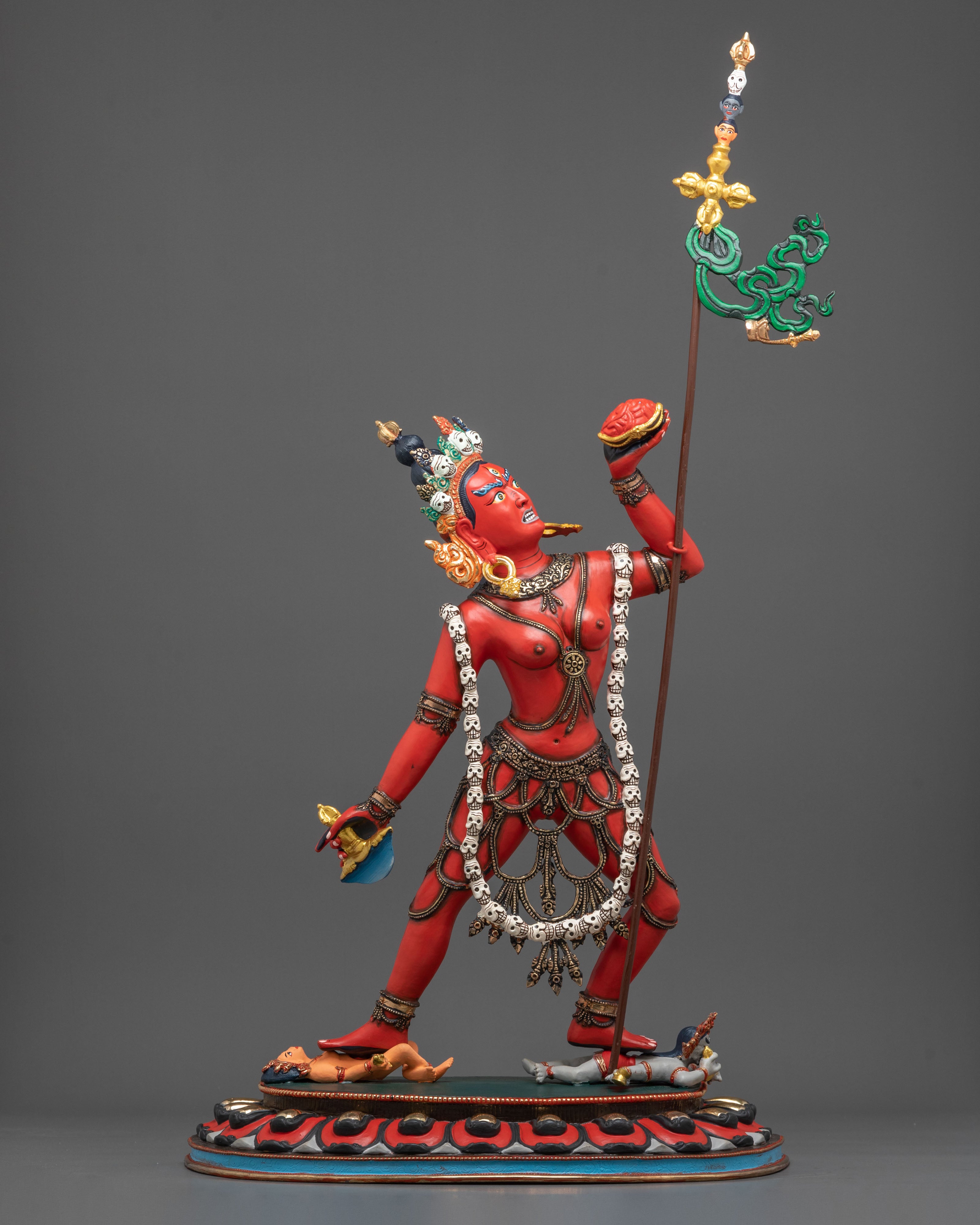 Vajrayogini Spiritual Sculpture | Wrathful Dakini of Wisdom