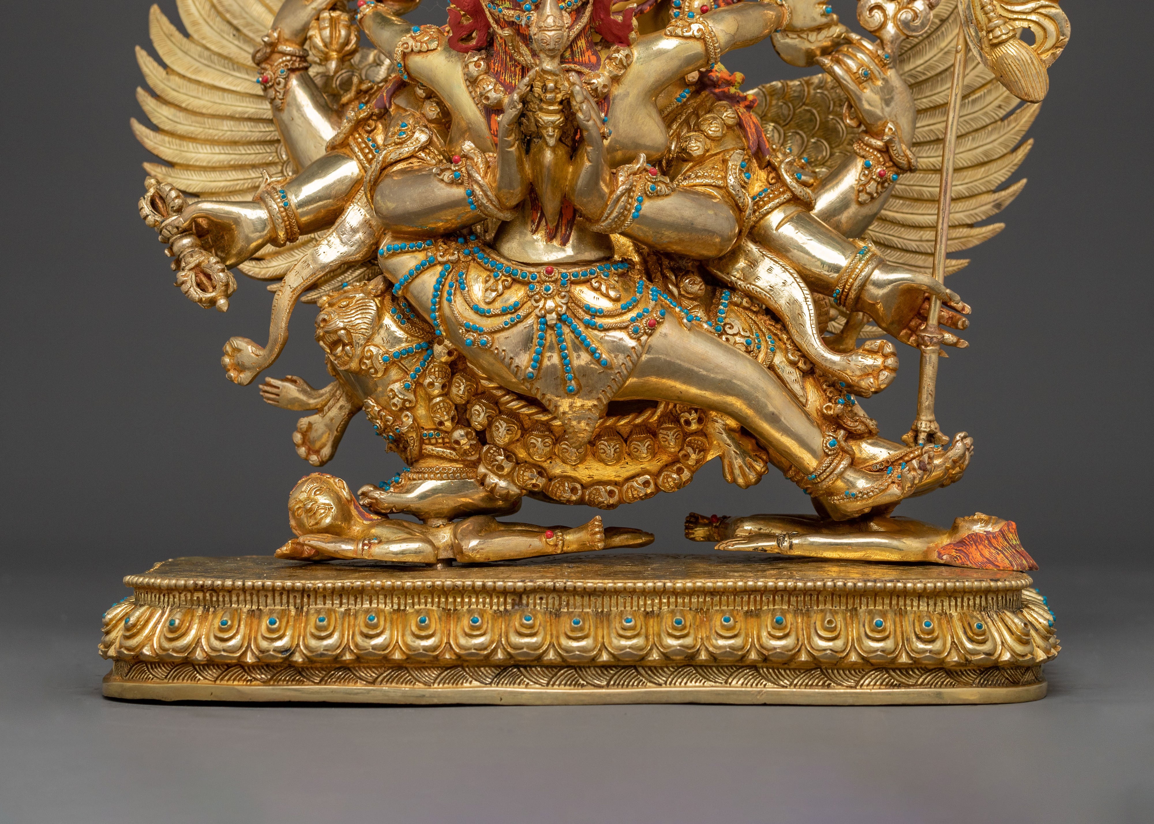 Vajrakilaya Sacred Statue | Wrathful Deity of Purification and Power