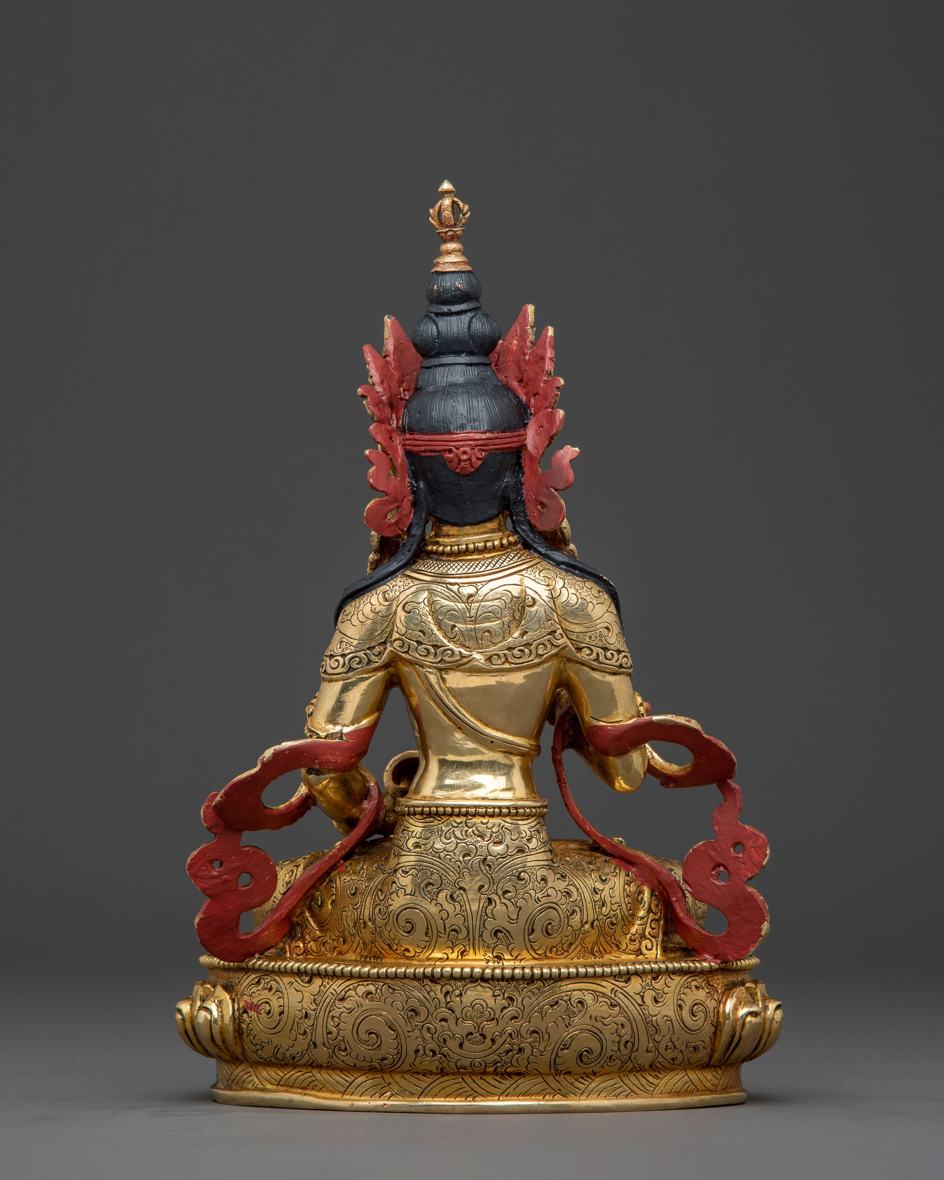 Vajrasattva Purifying Statue | 24K Gold Gilded Figure