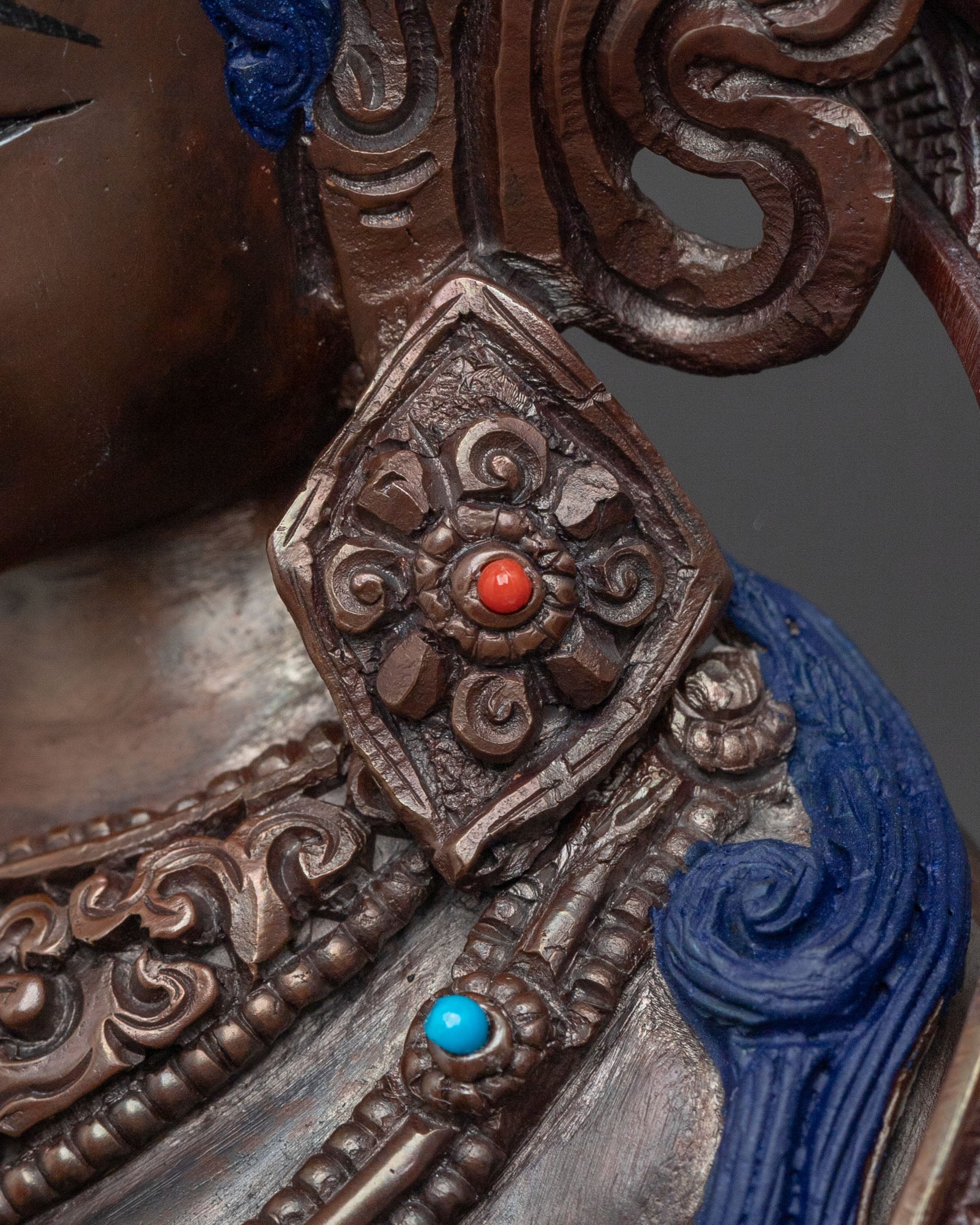 Green Tara Sacred Goddess Figurine | Tibetan Meditation Art