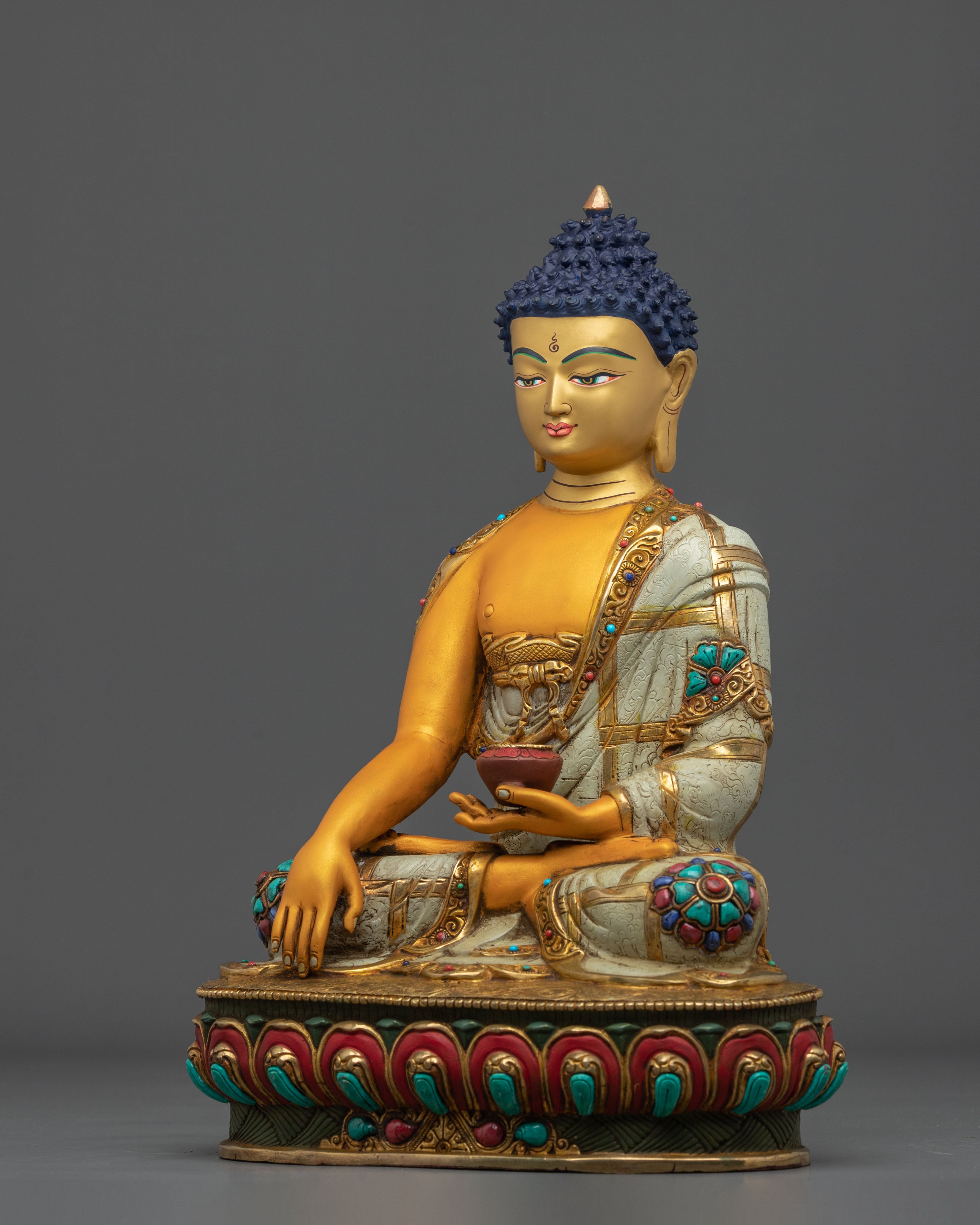 Shakyamuni Buddha Sacred Shrine Meditation Figure