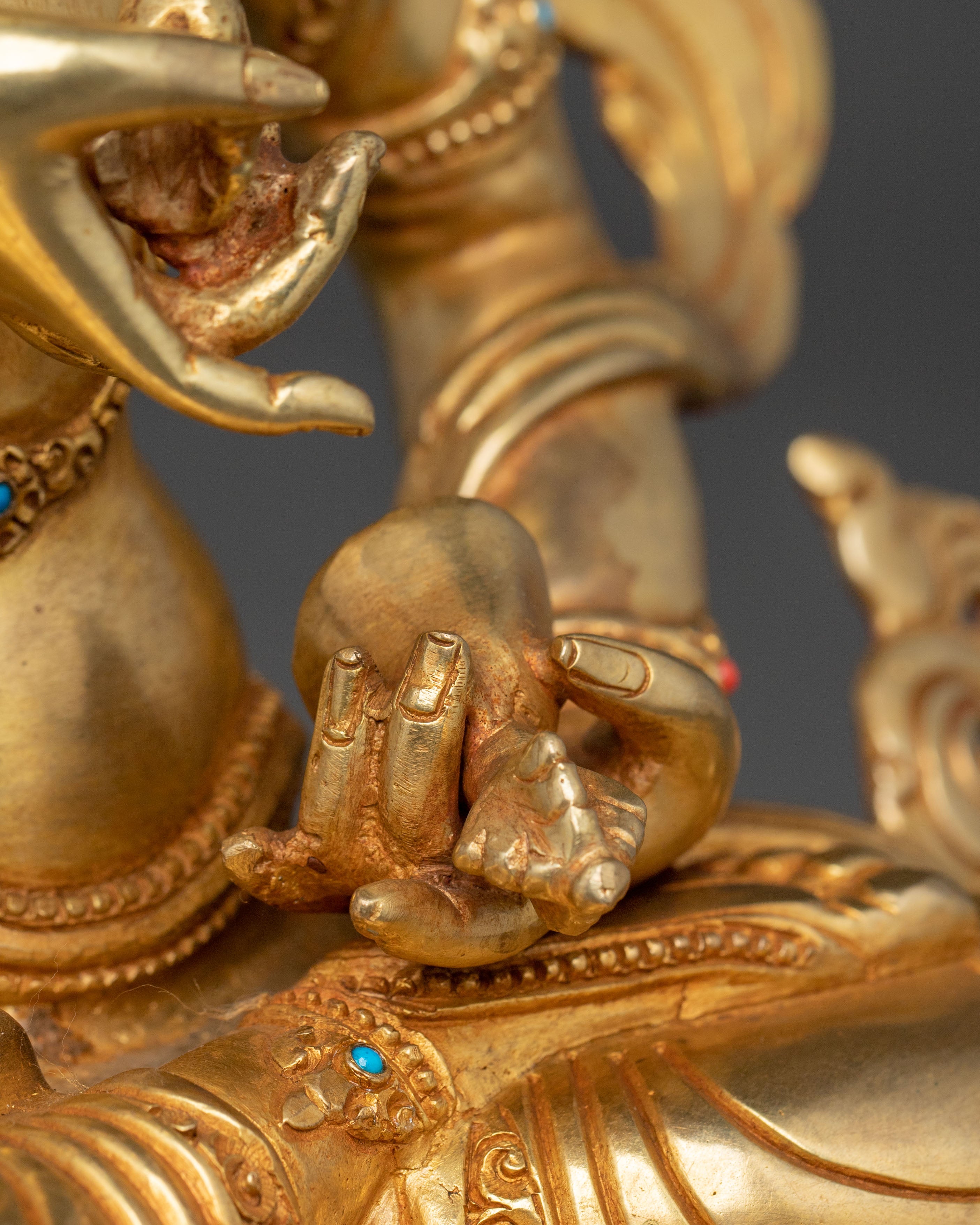 Vajrasattva Vajrayana Sculpture | Meditation Figurine