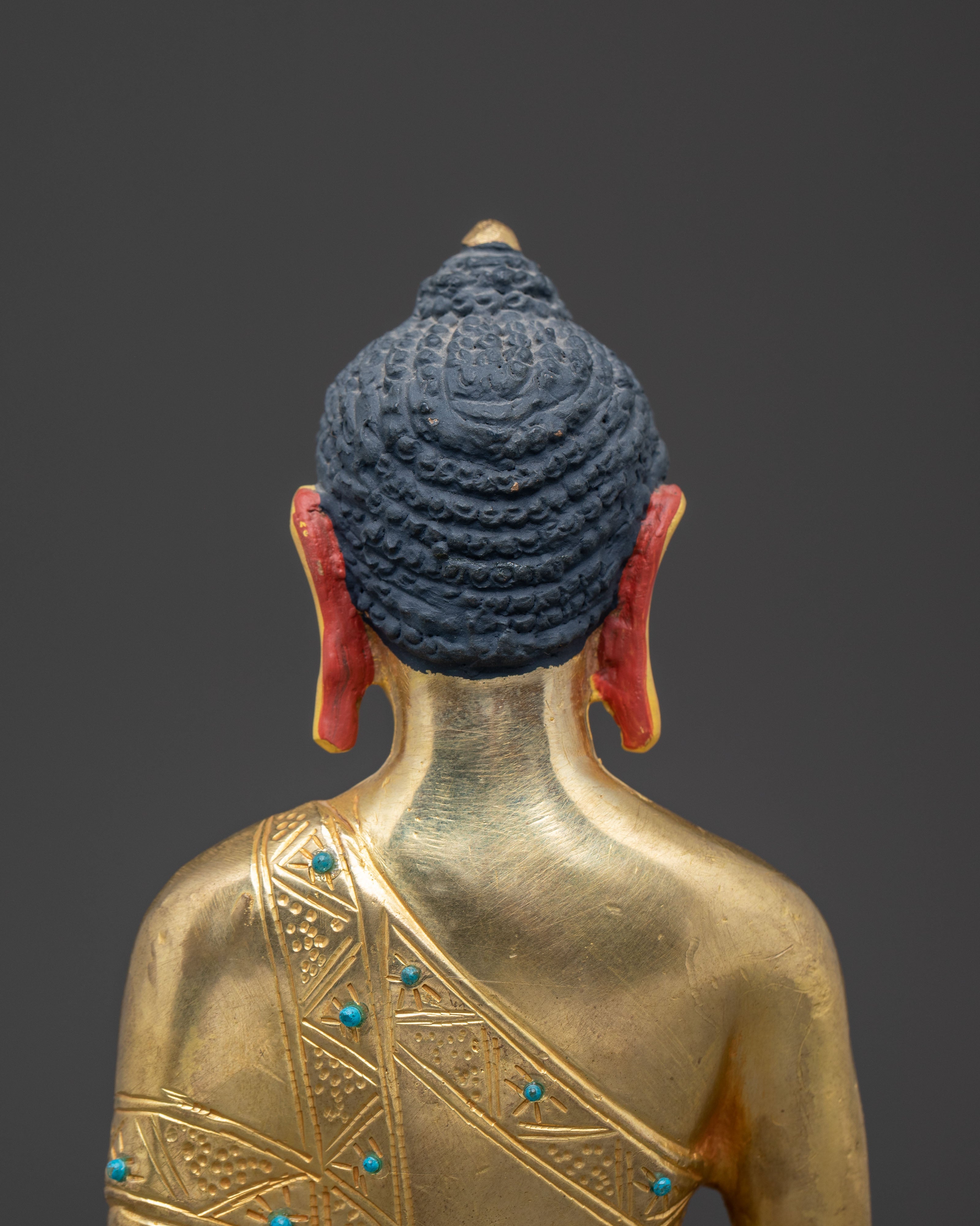 Handcrafted Radiant Artwork of Buddha Shakyamuni | Historical Enlightened One