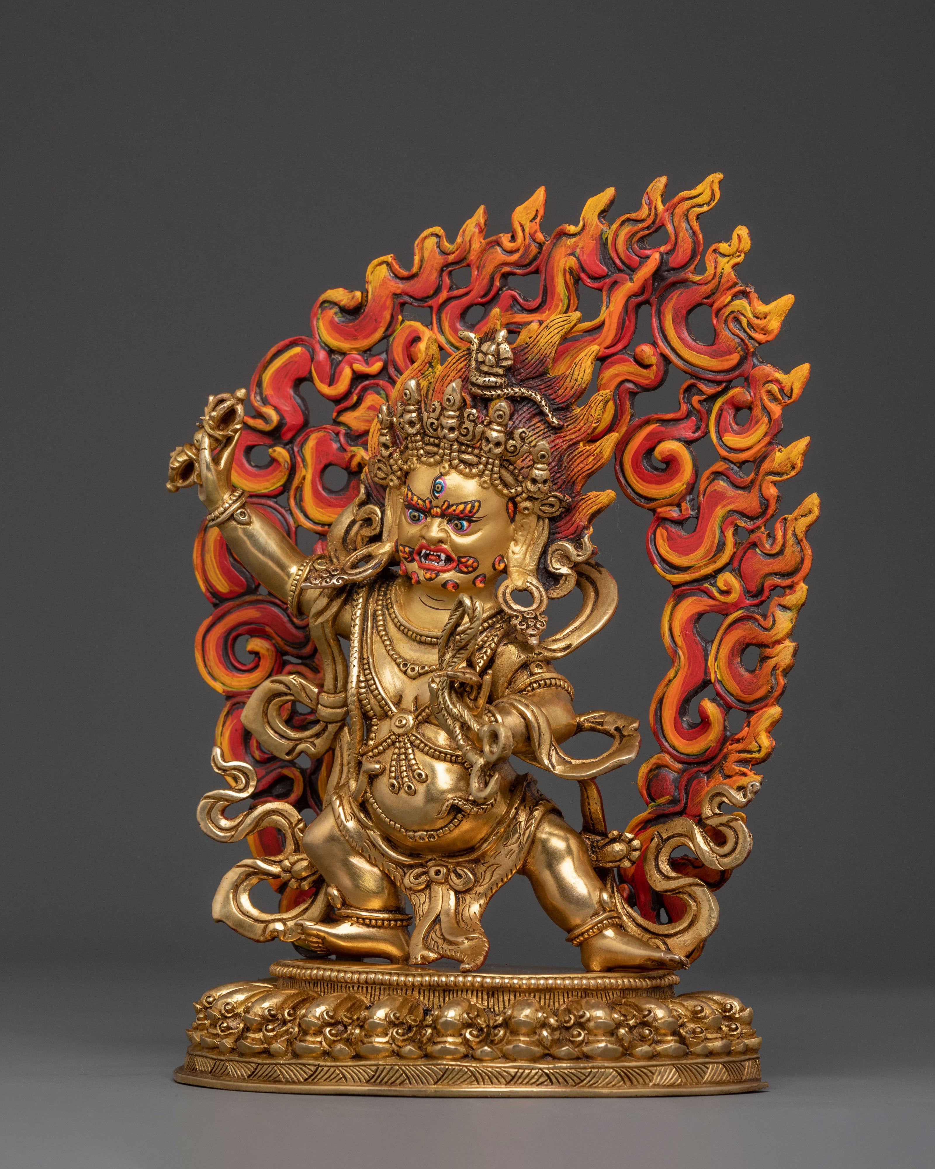 Vajrapani Sculpture | Tibetan Buddhist Deity