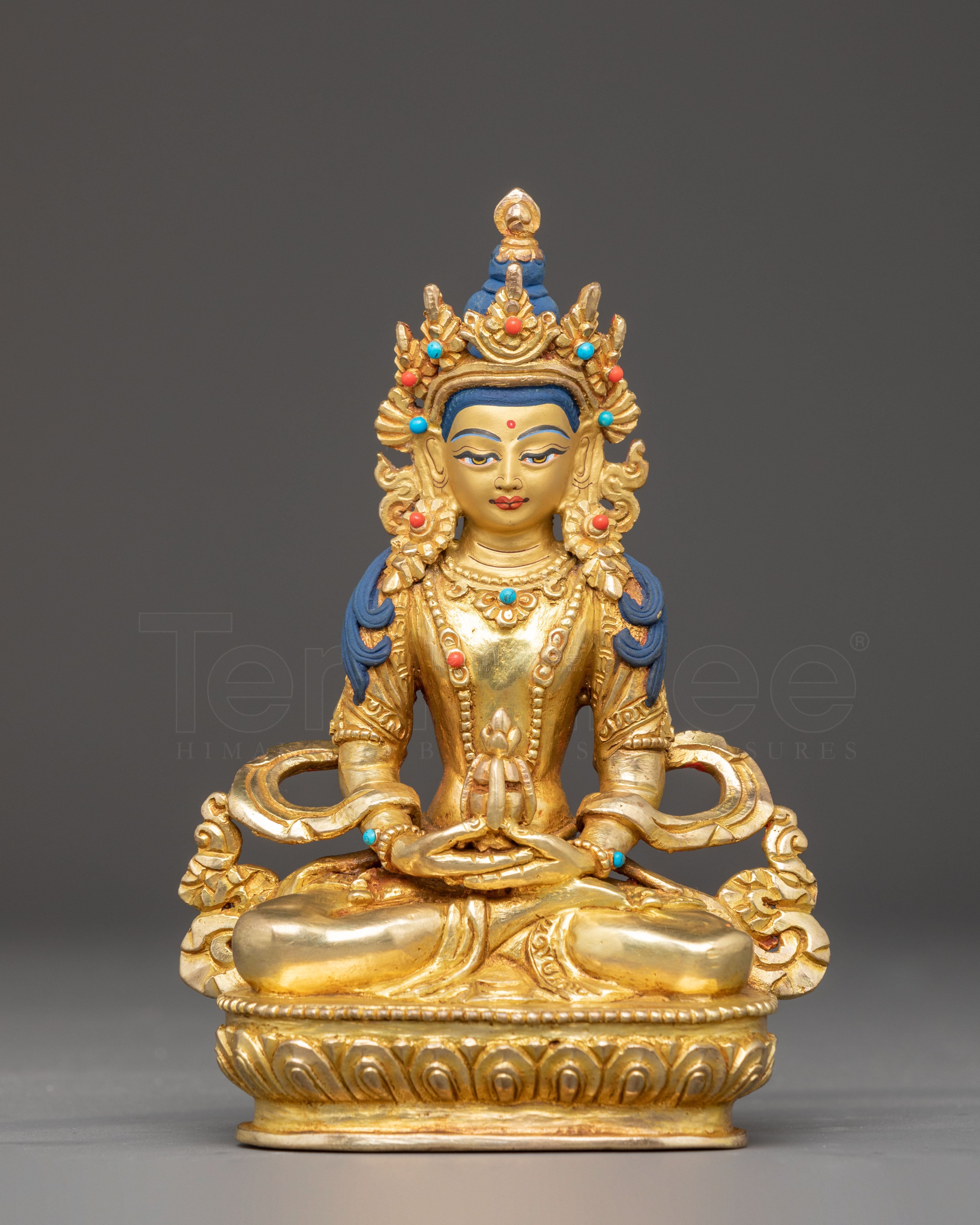 Long-Life Buddha Amitayus Handcrafted Statue