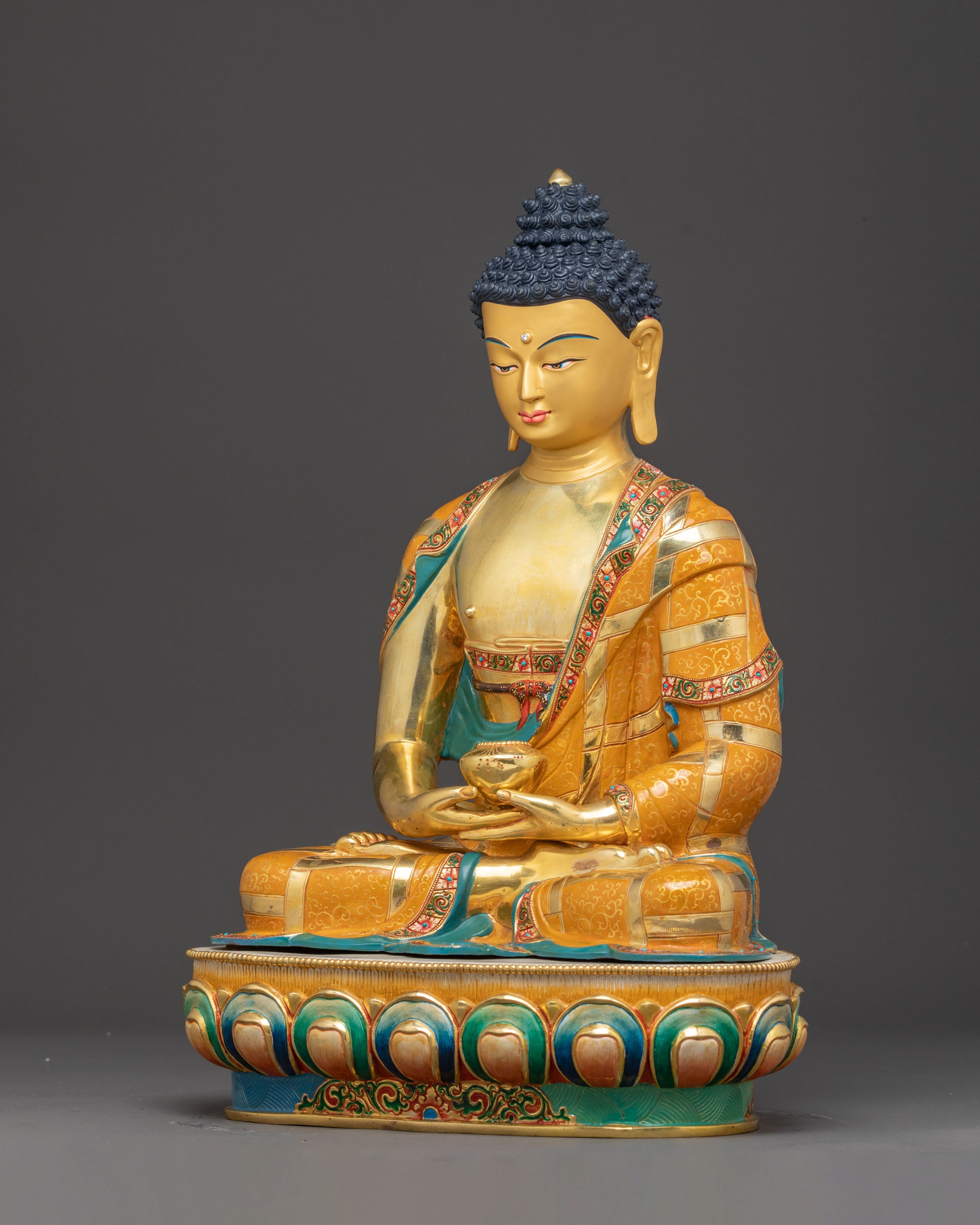 Amitabha Buddha Statue: The Pure Land Buddha | Dharmakara Figurine