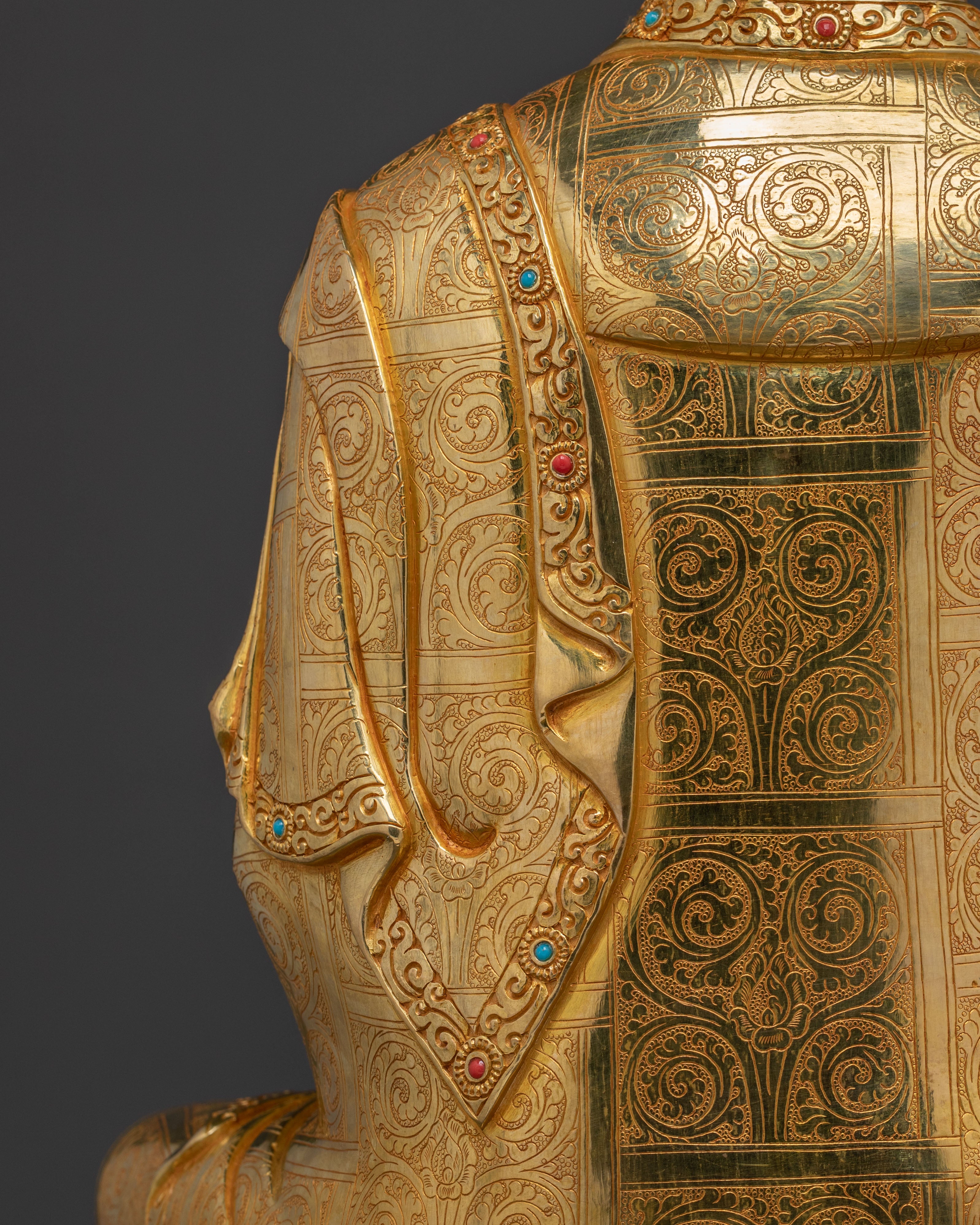 Shakyamuni Buddha Enlightened Golden Statue