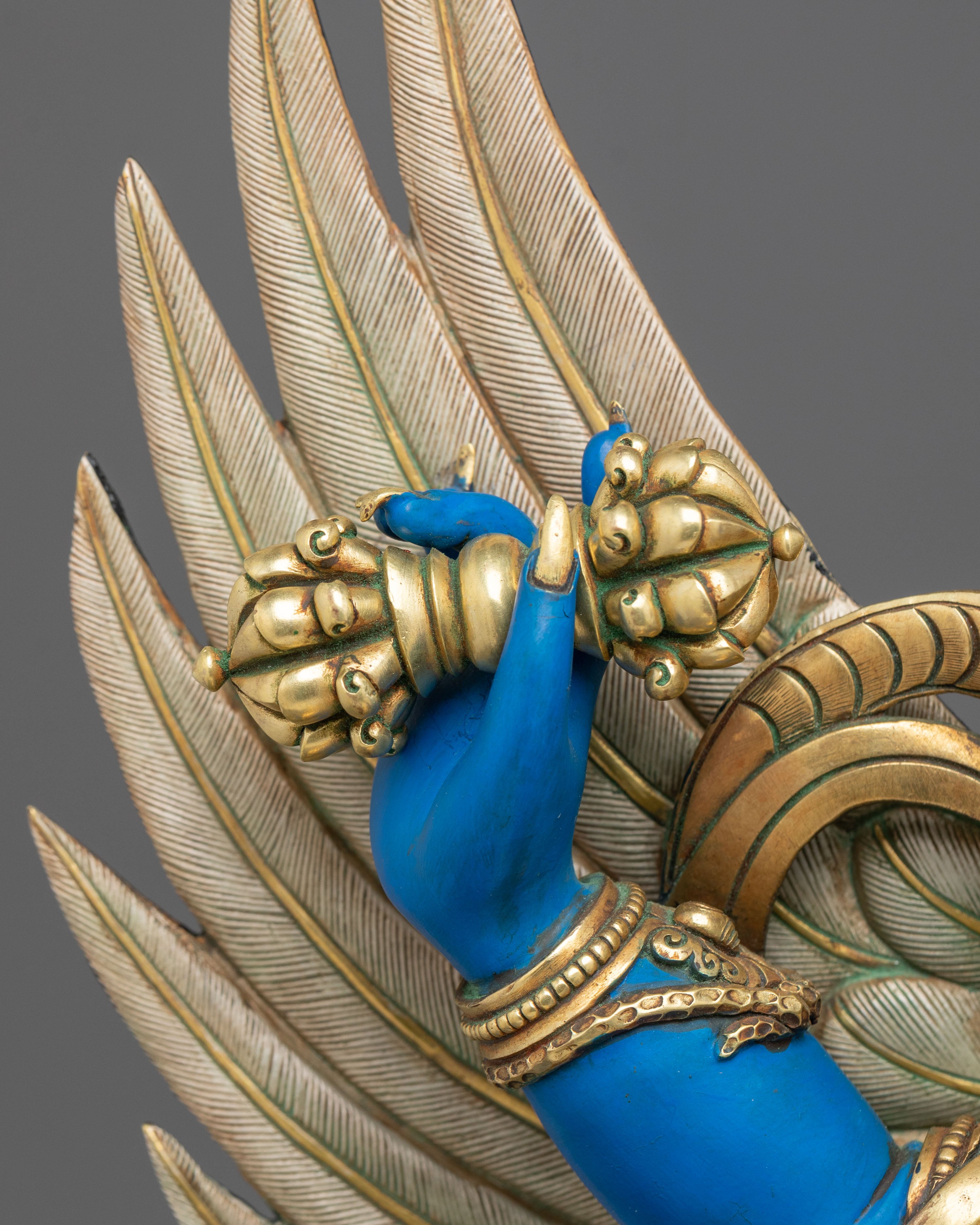 Buddhist Statue of Vajrakilaya | Wrathful Deity for Removing Obstacles