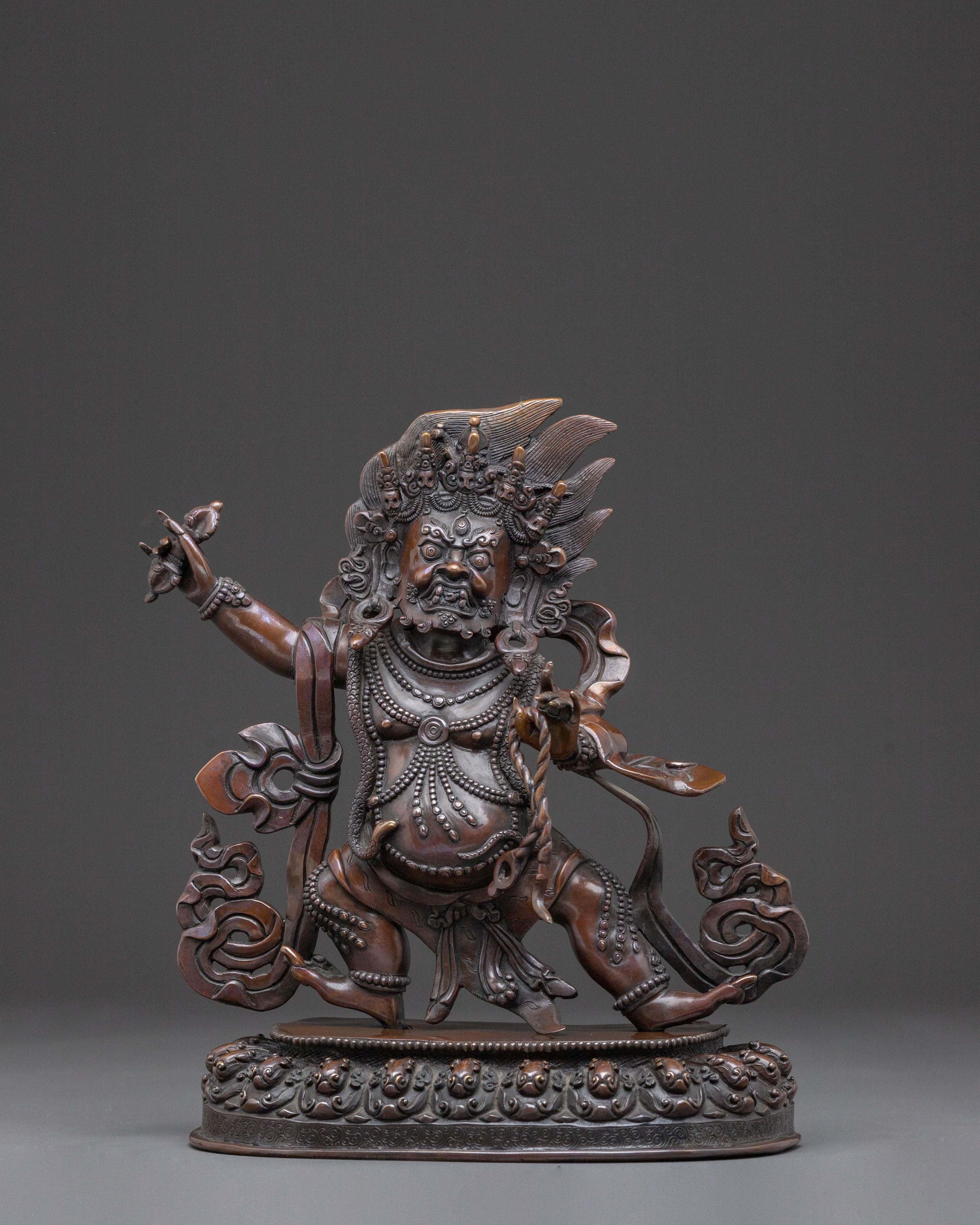 Vajrapani: Oxidized Copper Serenity