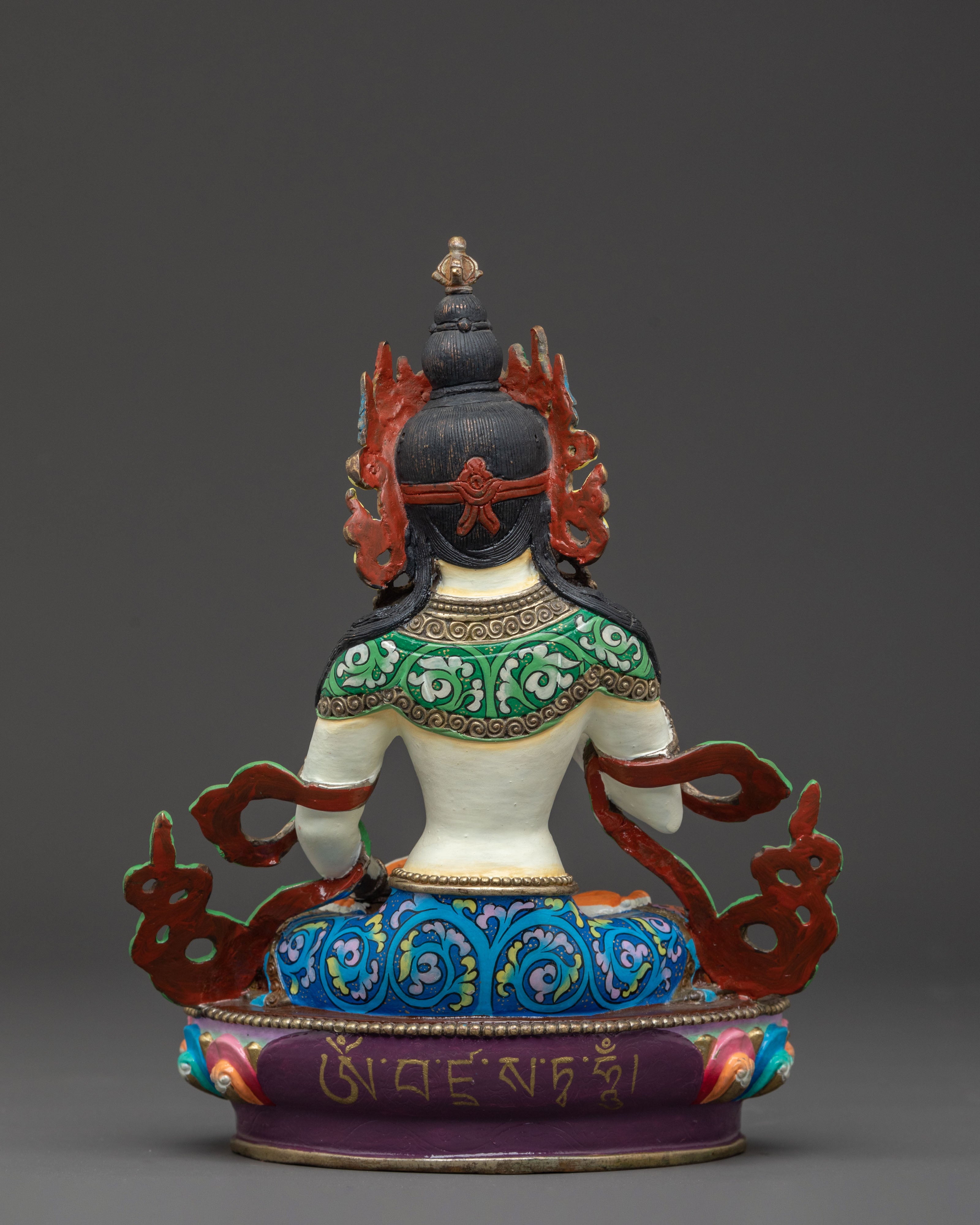 Golden Vajrasattva Purification Statue: Radiant Grace
