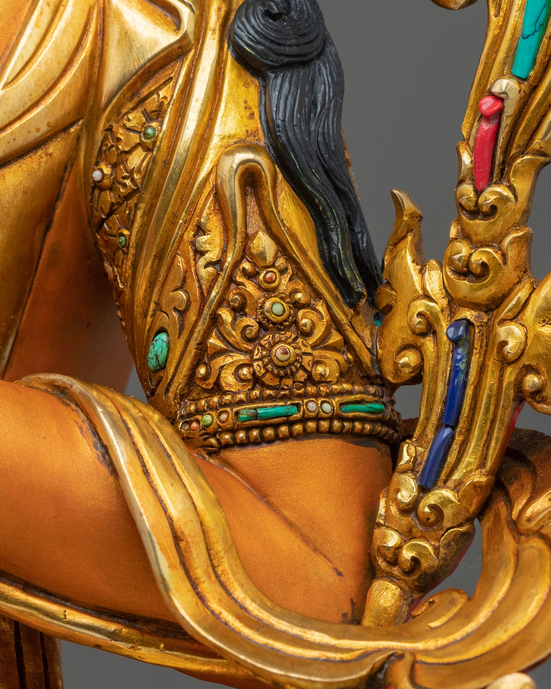 Manjughosa Sacred Statue | Tibetan Wisdom Deity
