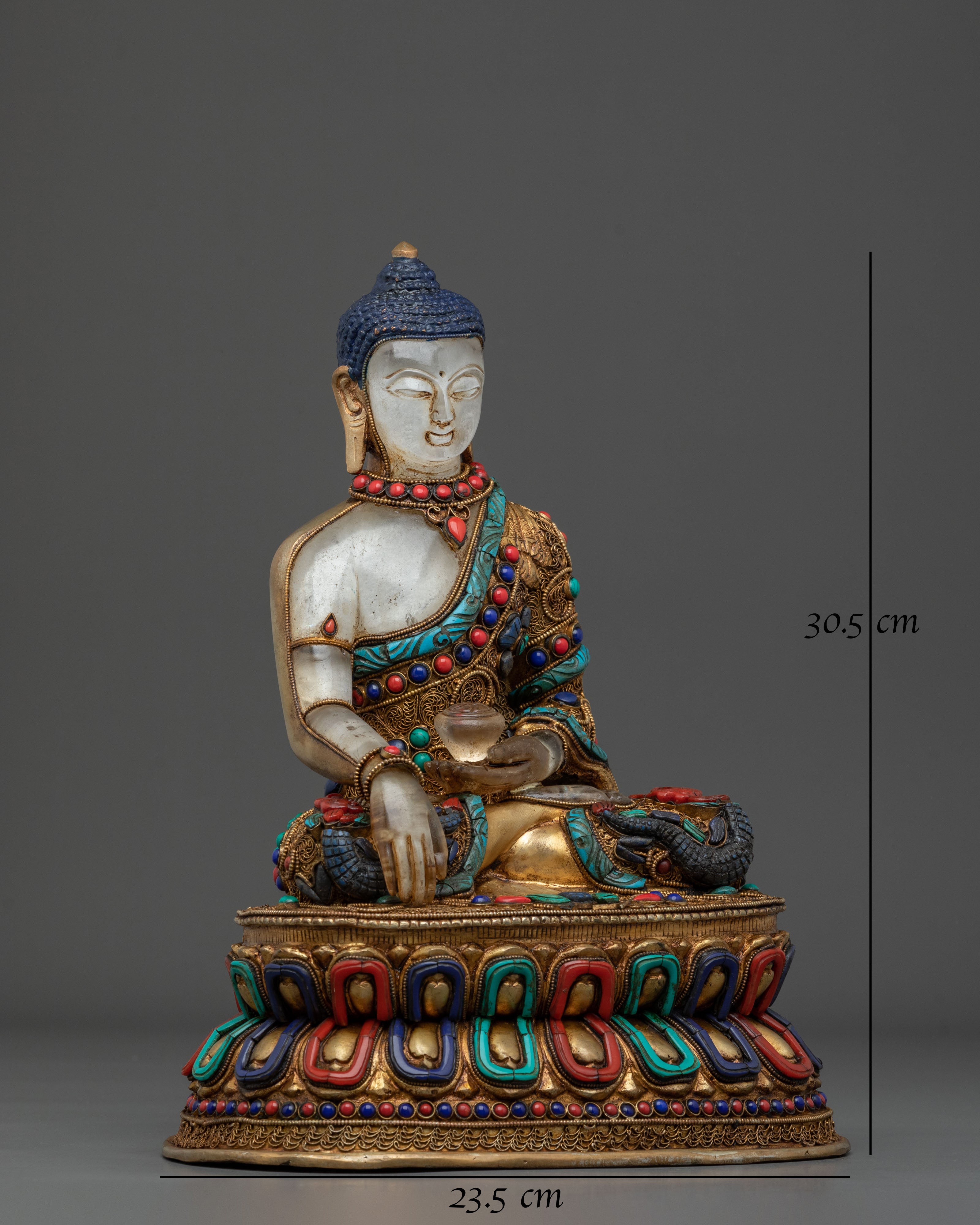 Shakyamuni Buddha Handmade Meditation Statue