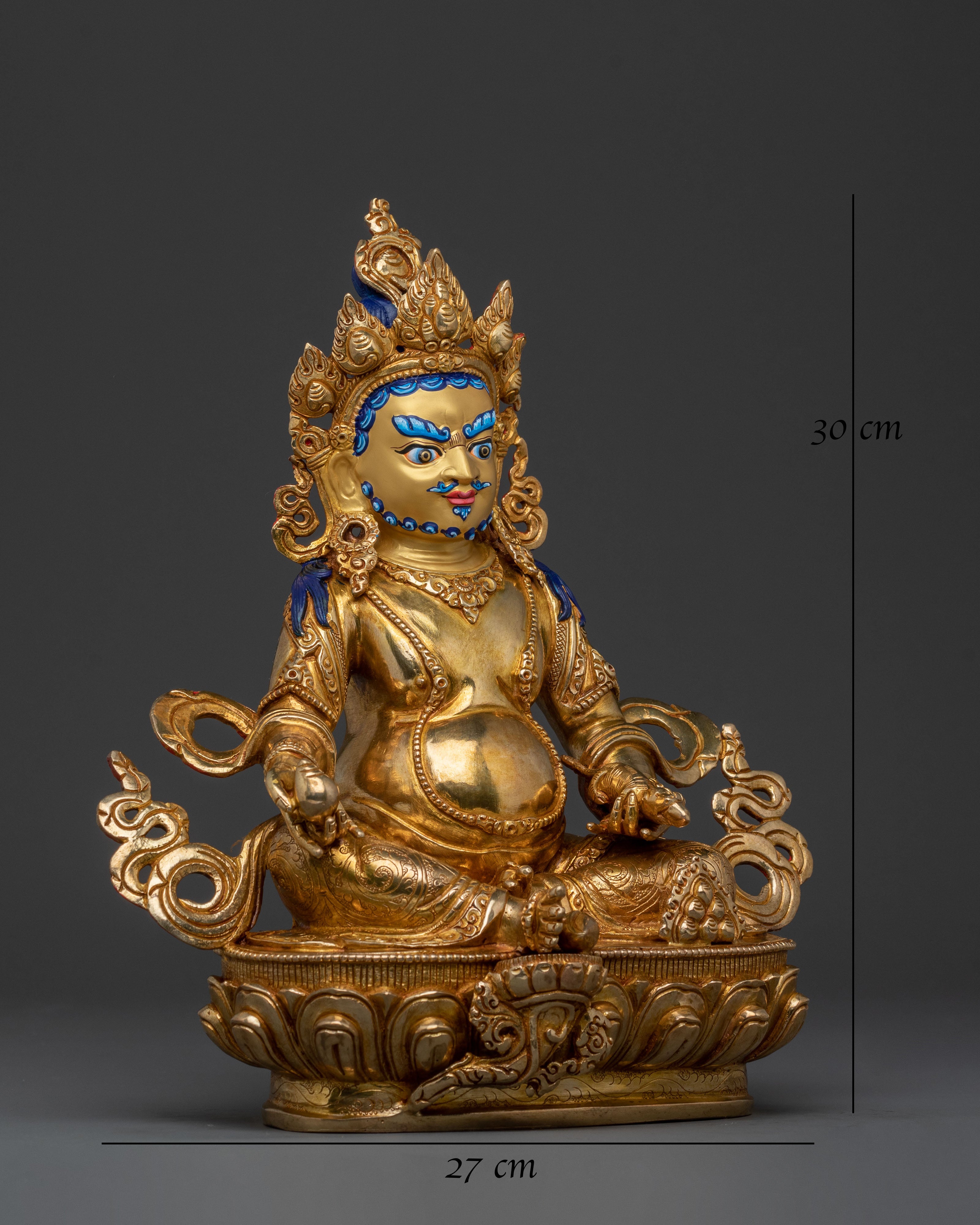 Prosperity Deity: Dzambhala Sculpture