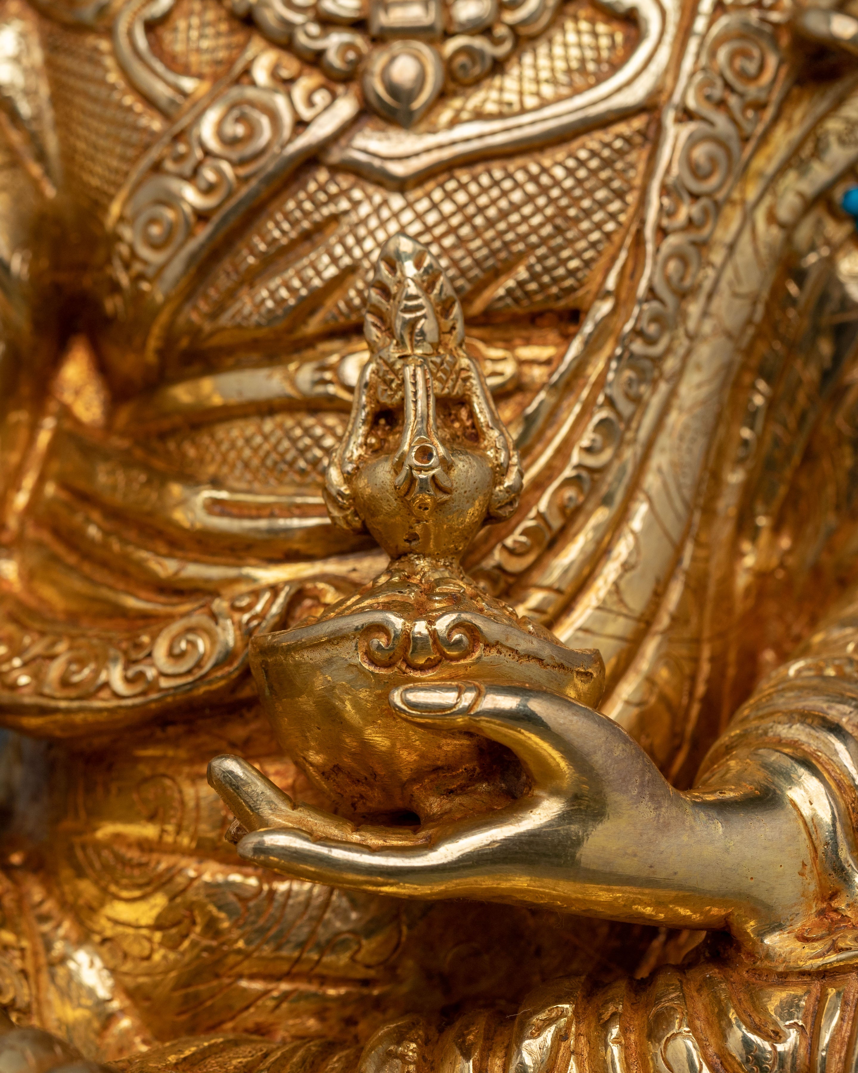 Guru Rinpoche Sacred Figurine | Altar Decor
