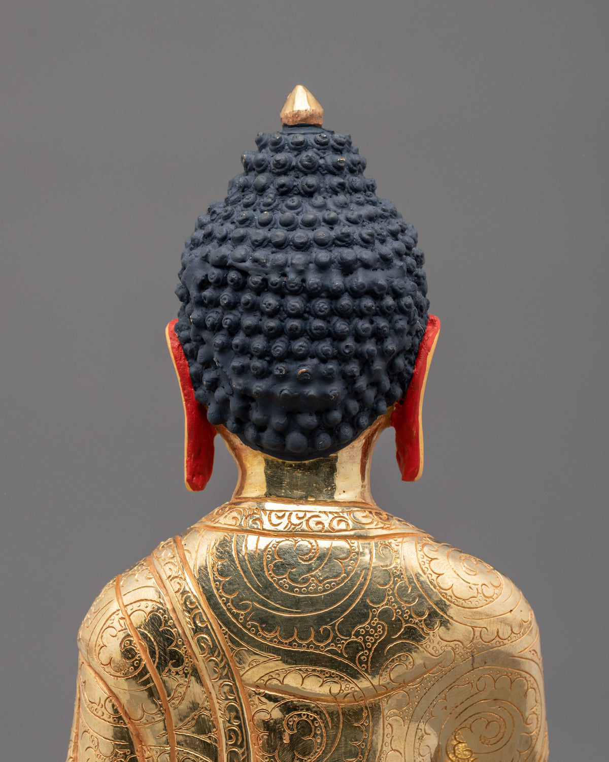 Handmade Amitabha Buddha Copper Sculpture