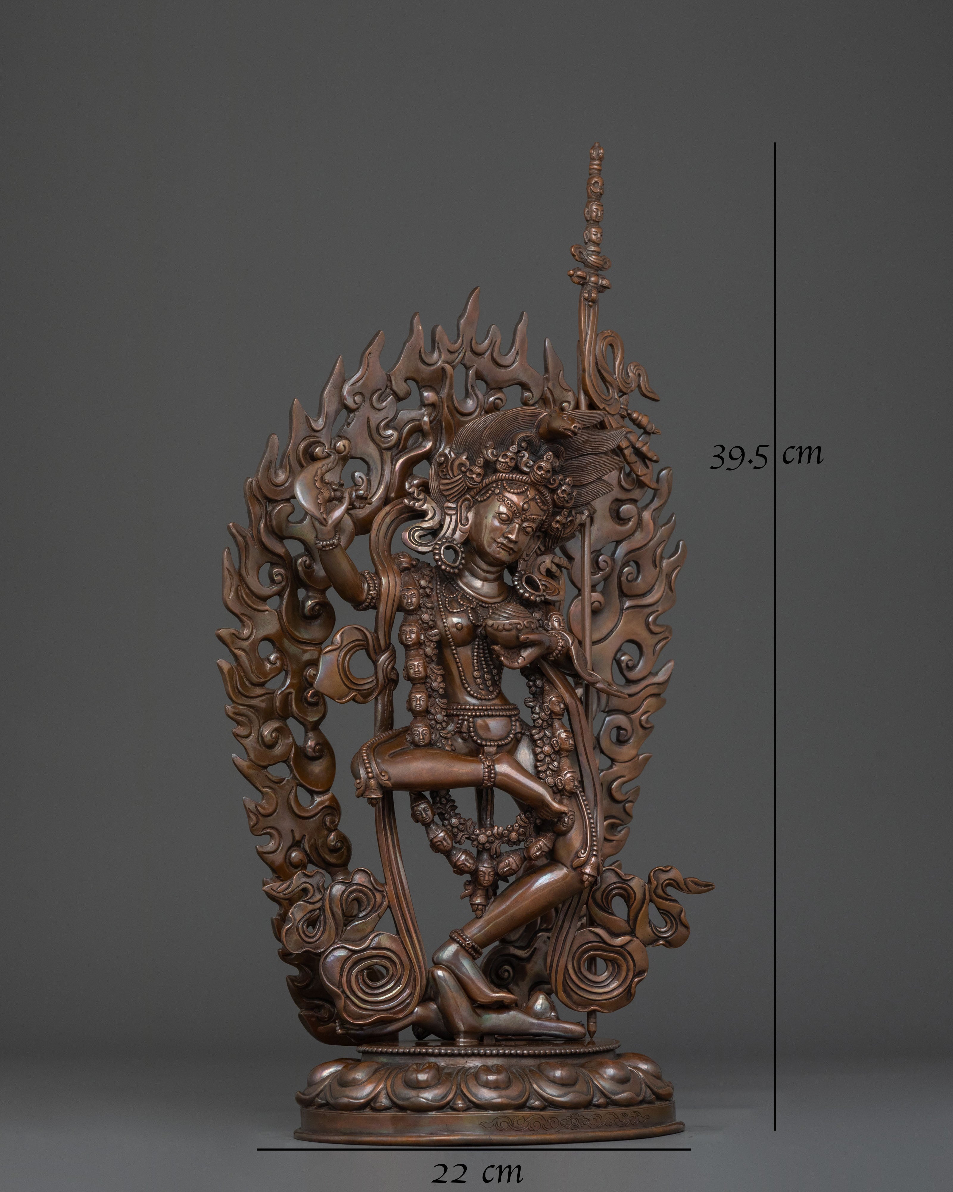 Handcrafted Dorje Phagmo Sacred Statue | Home Decor