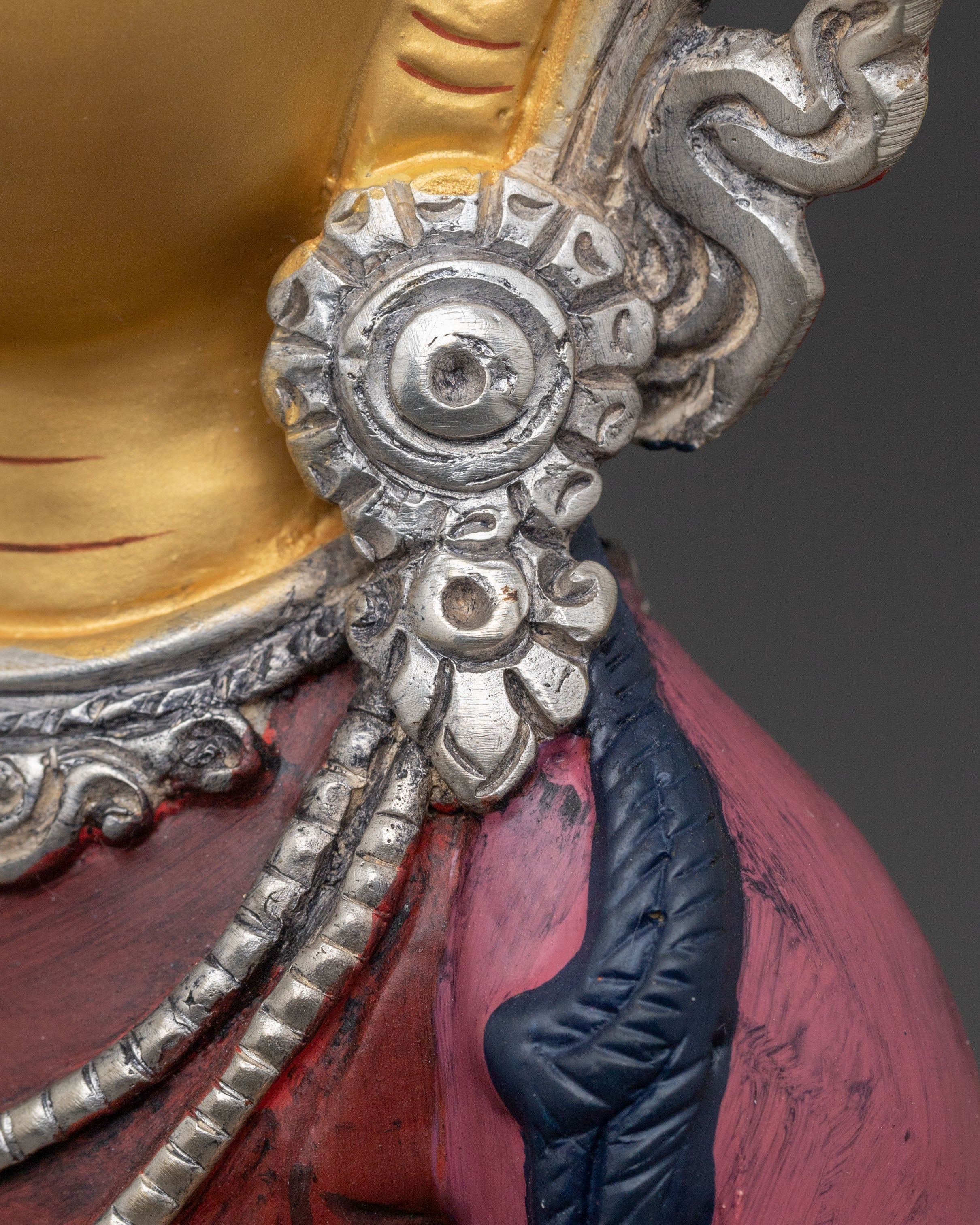 Amitayus Sacred Longevity Statue – Gilded Copper Masterpiece