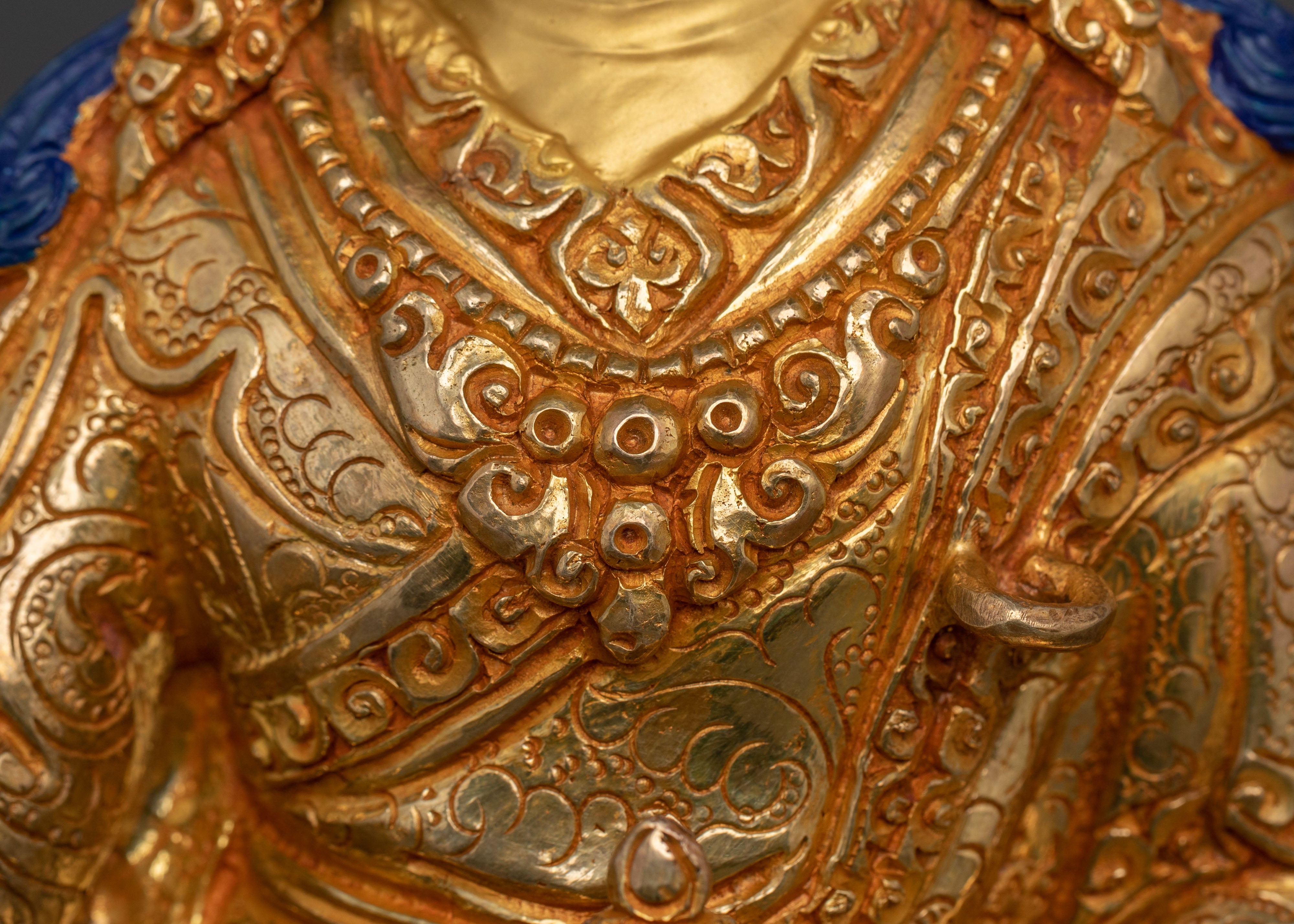 Guru Padmasambhava Himalayan Statue | Home Decor