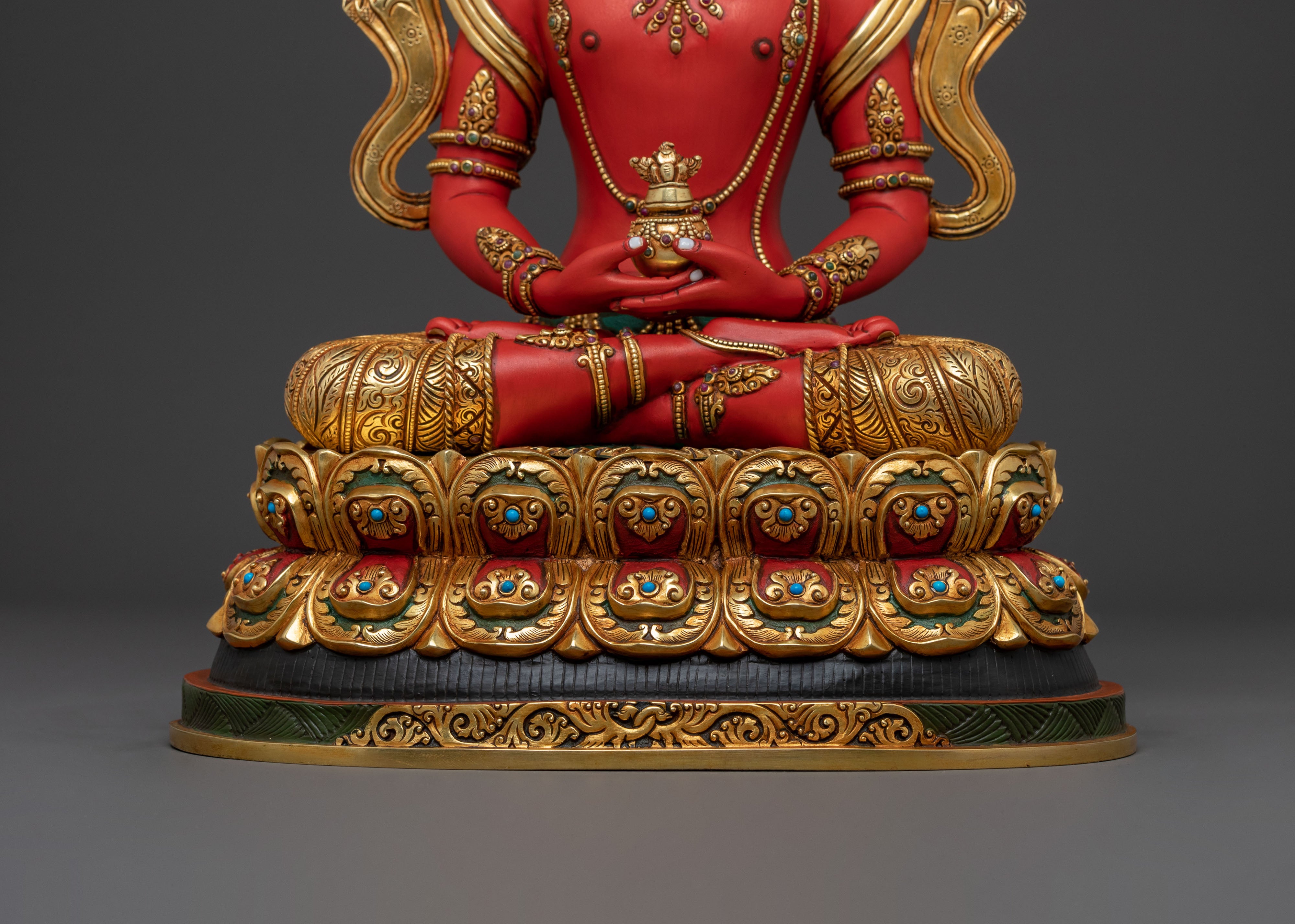 Majestic Amitayus Statue | Spiritual Home Decor