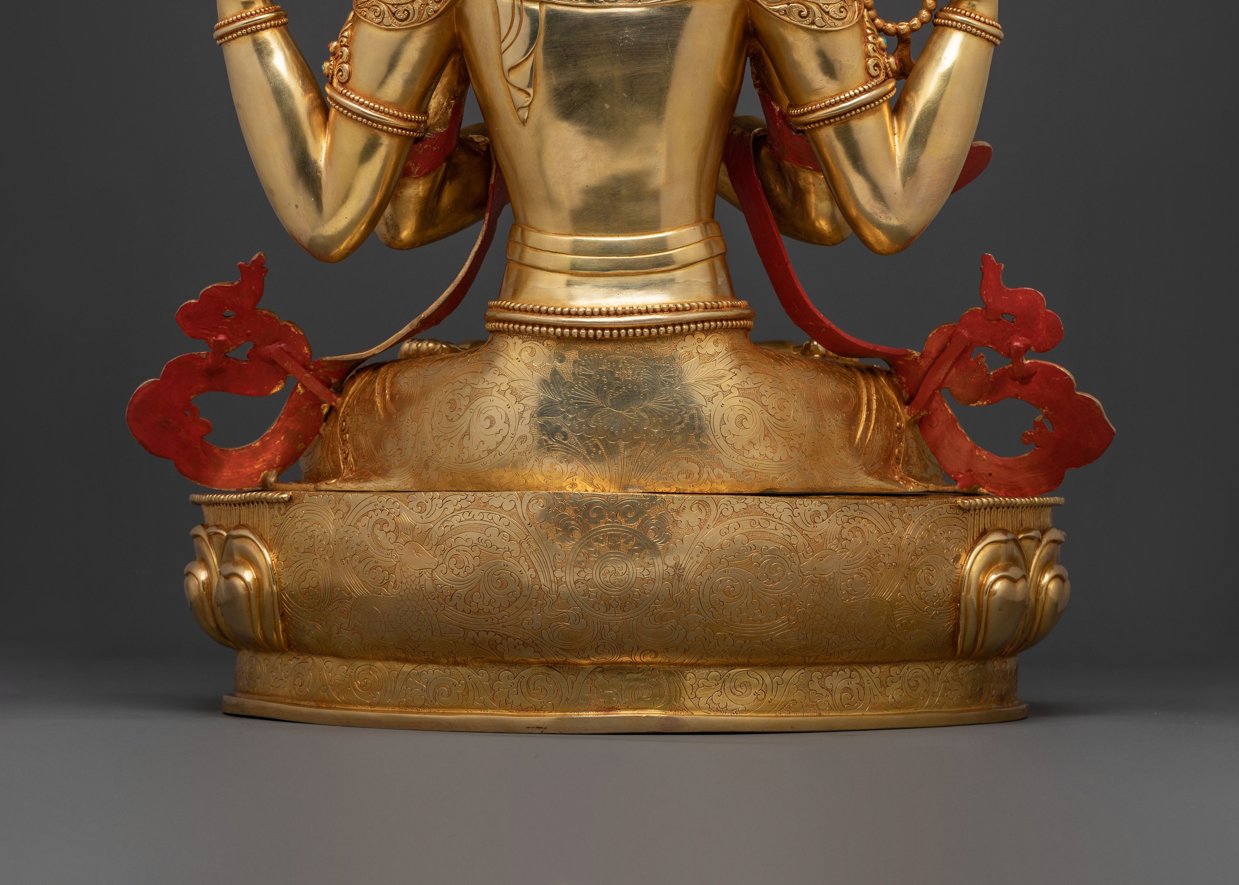 Handcrafted Chenrezig Divine Figure for Rituals | Buddhist Decor