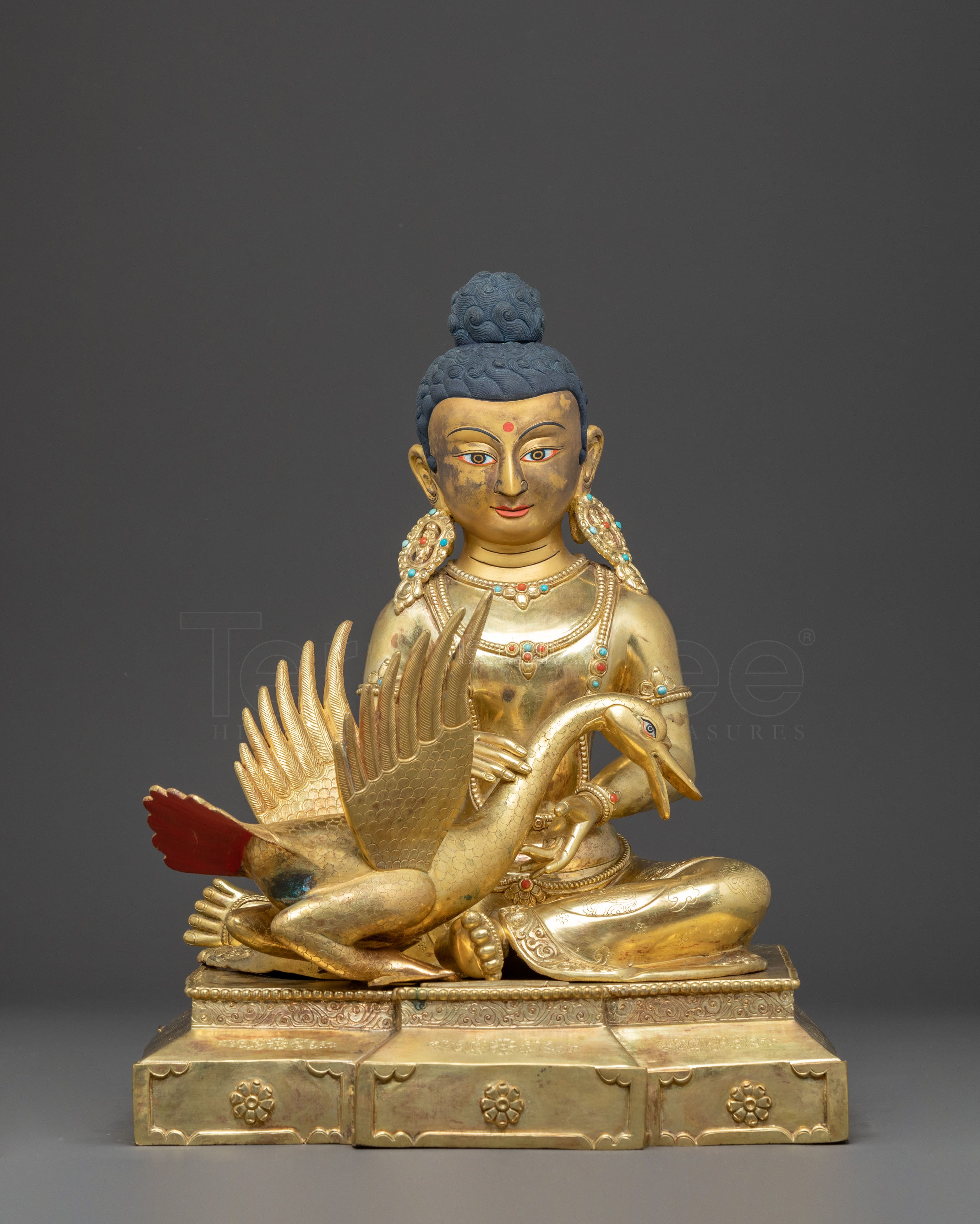 Golden Buddhist Gautama Buddha Statue